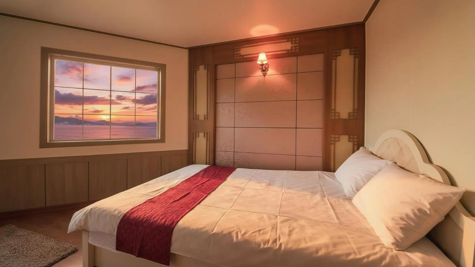 Property building, Bed in Ganghwa Bettel Pension