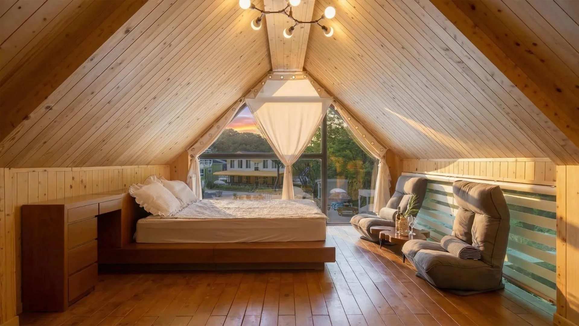 Property building, Bed in yangpyeong seojongpool pet pension