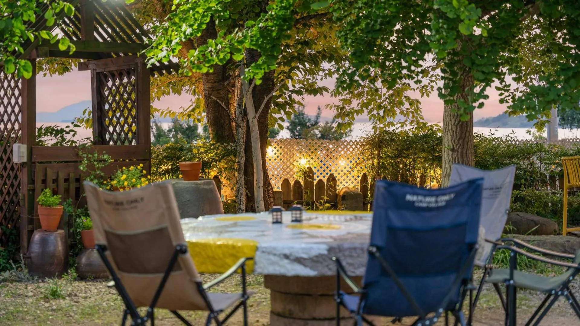 Property building in yeosu canada meo village pet pension