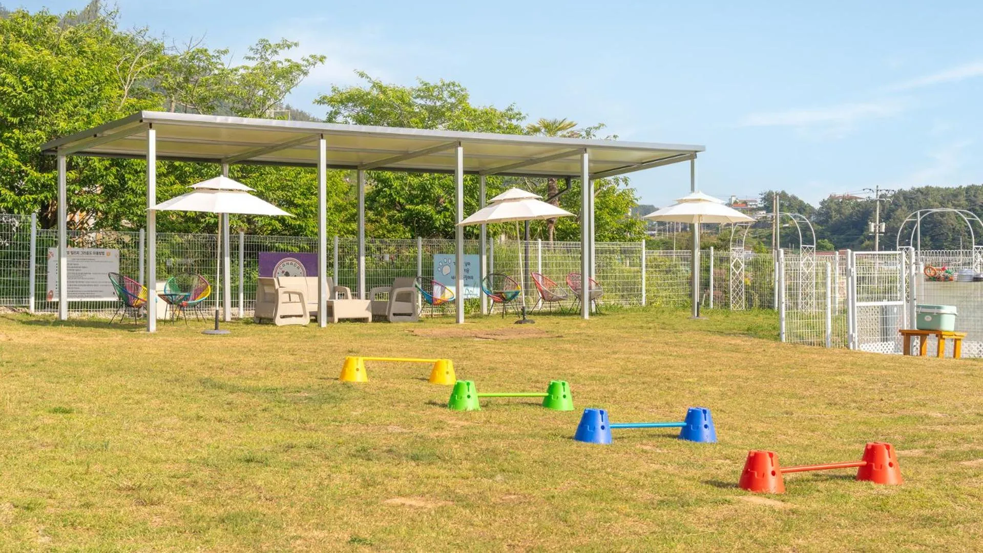 Property building in yeosu canada meo village pet pension