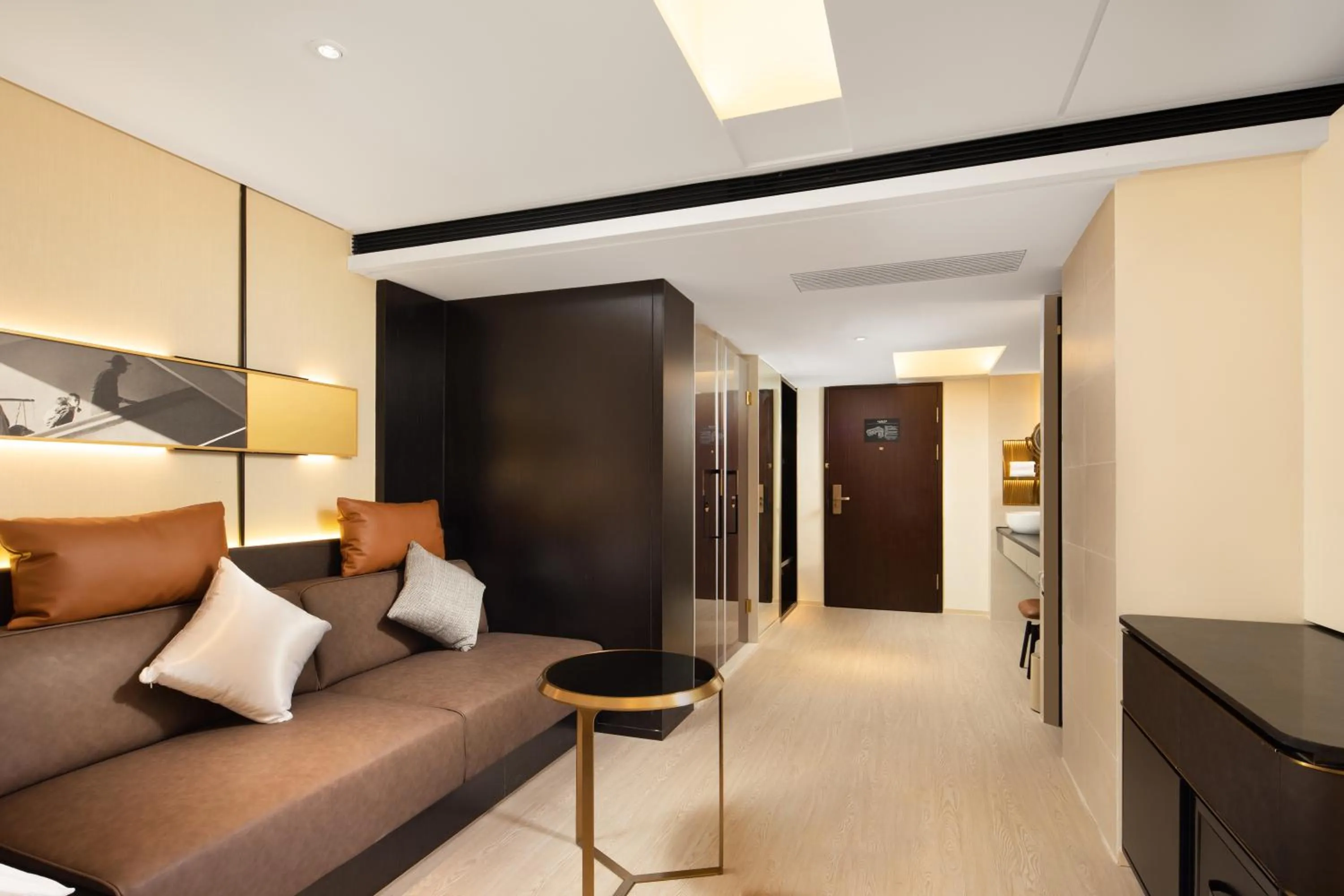 Photo of the whole room, Bed in CITIGO HOUSE Tianhe Guangzhou