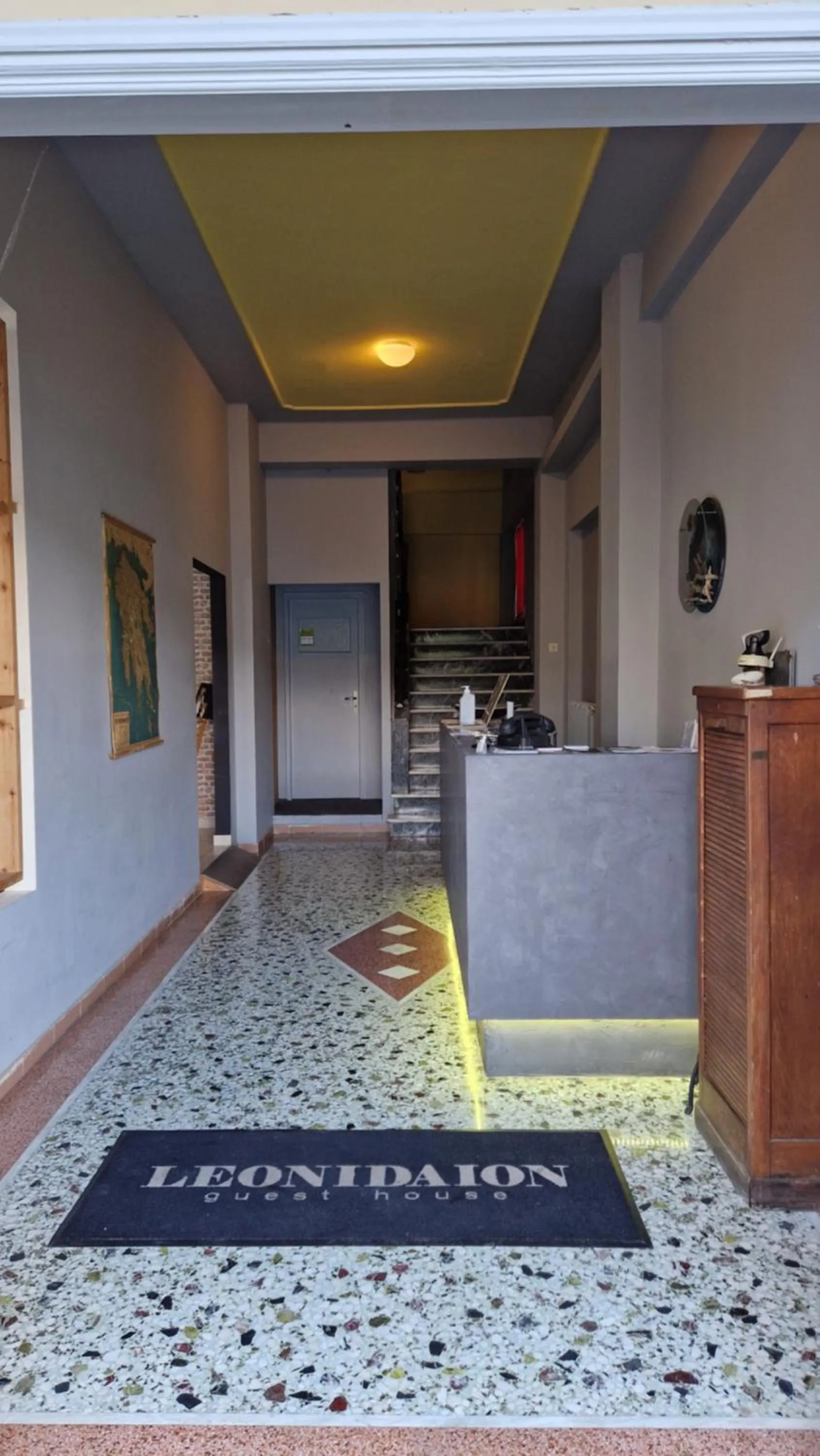 Facade/entrance in Leonidaion Guesthouse