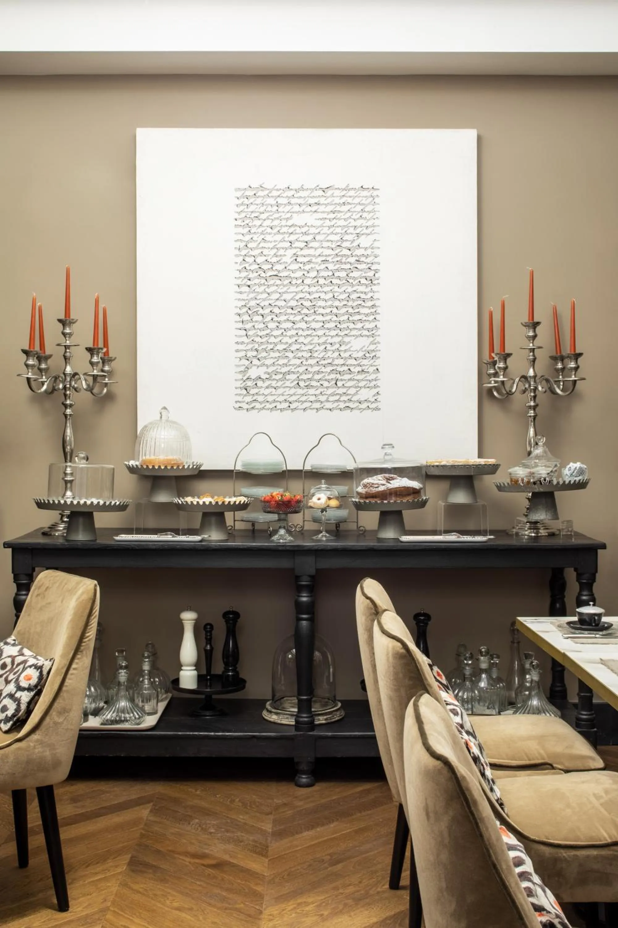 Decorative detail in HOTEL ADRIANO Rooftop