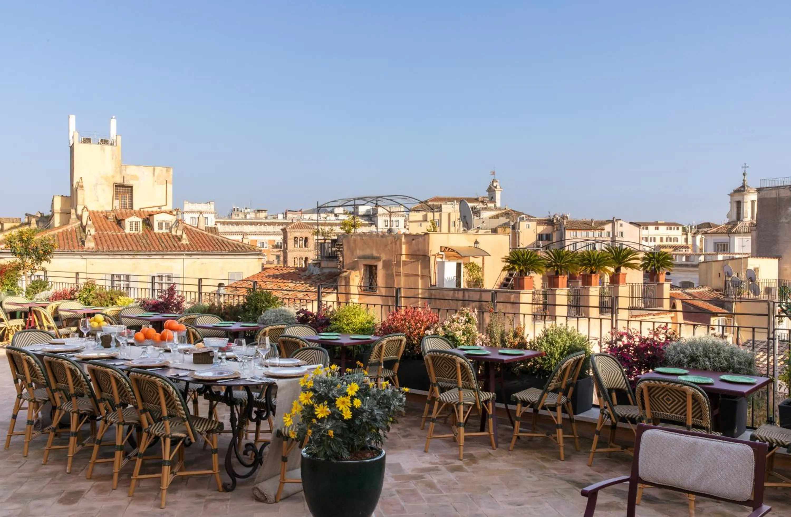 Balcony/Terrace in HOTEL ADRIANO Rooftop