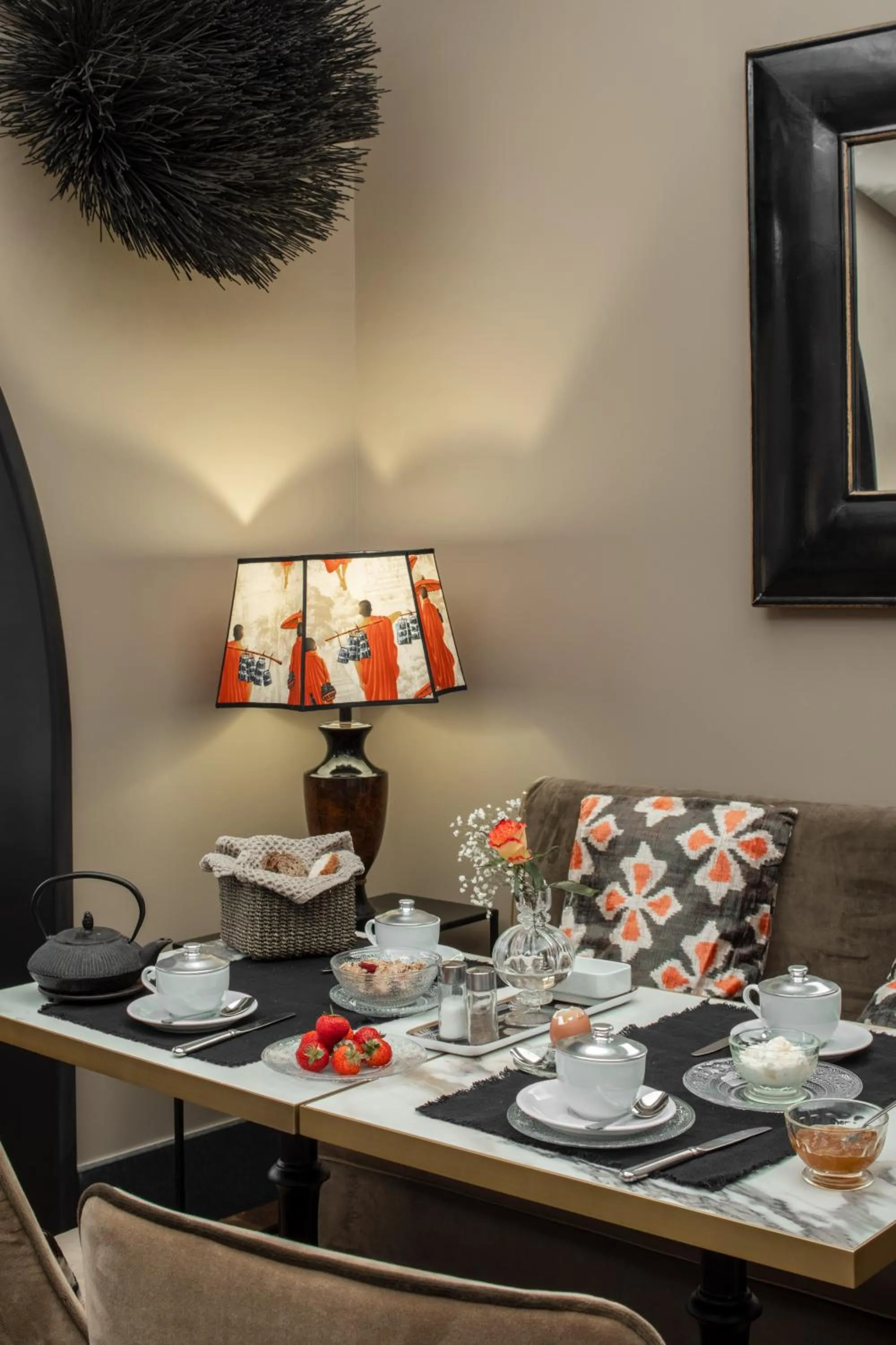 Breakfast in HOTEL ADRIANO Rooftop