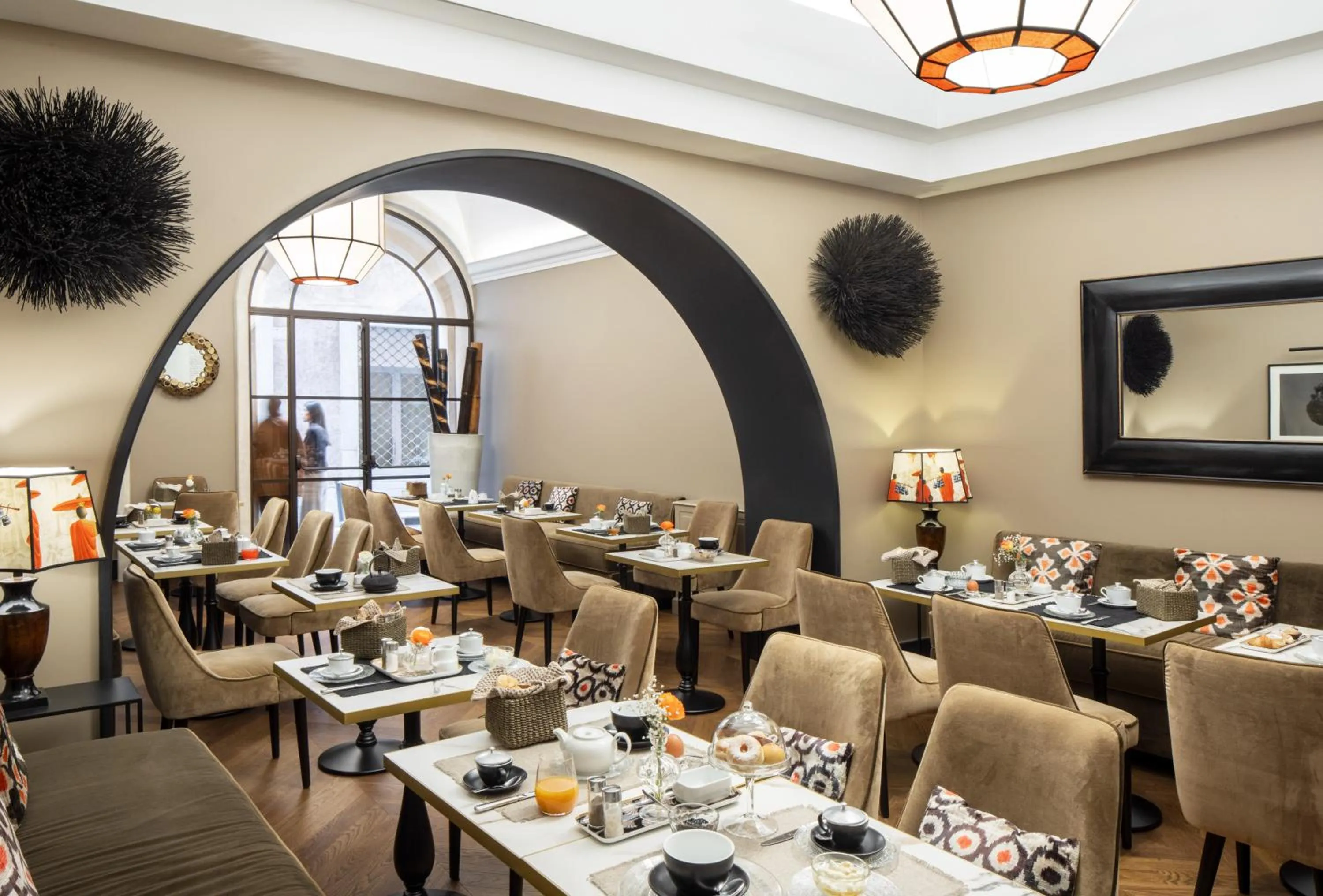 Breakfast in HOTEL ADRIANO Rooftop