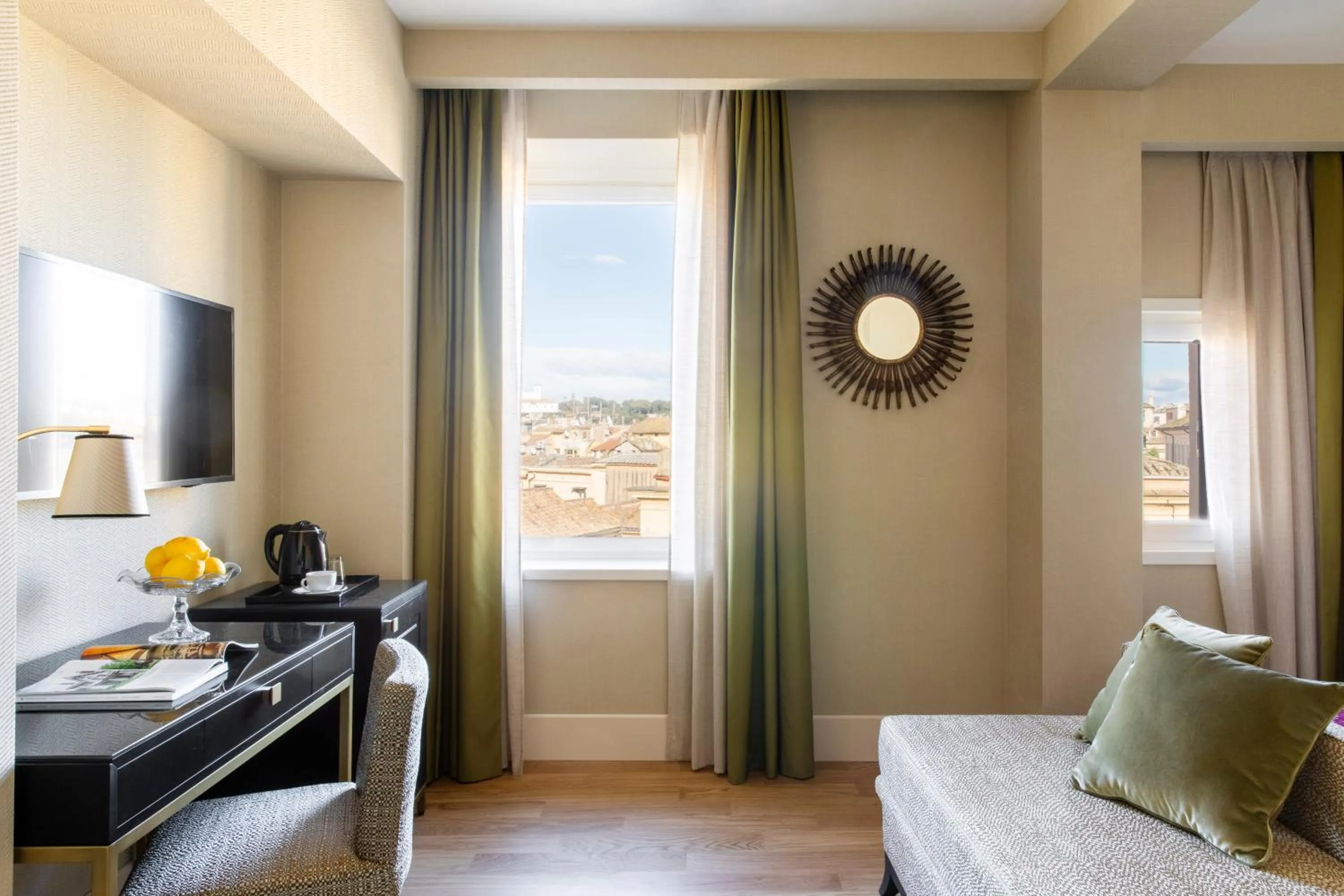 TV and multimedia in HOTEL ADRIANO Rooftop