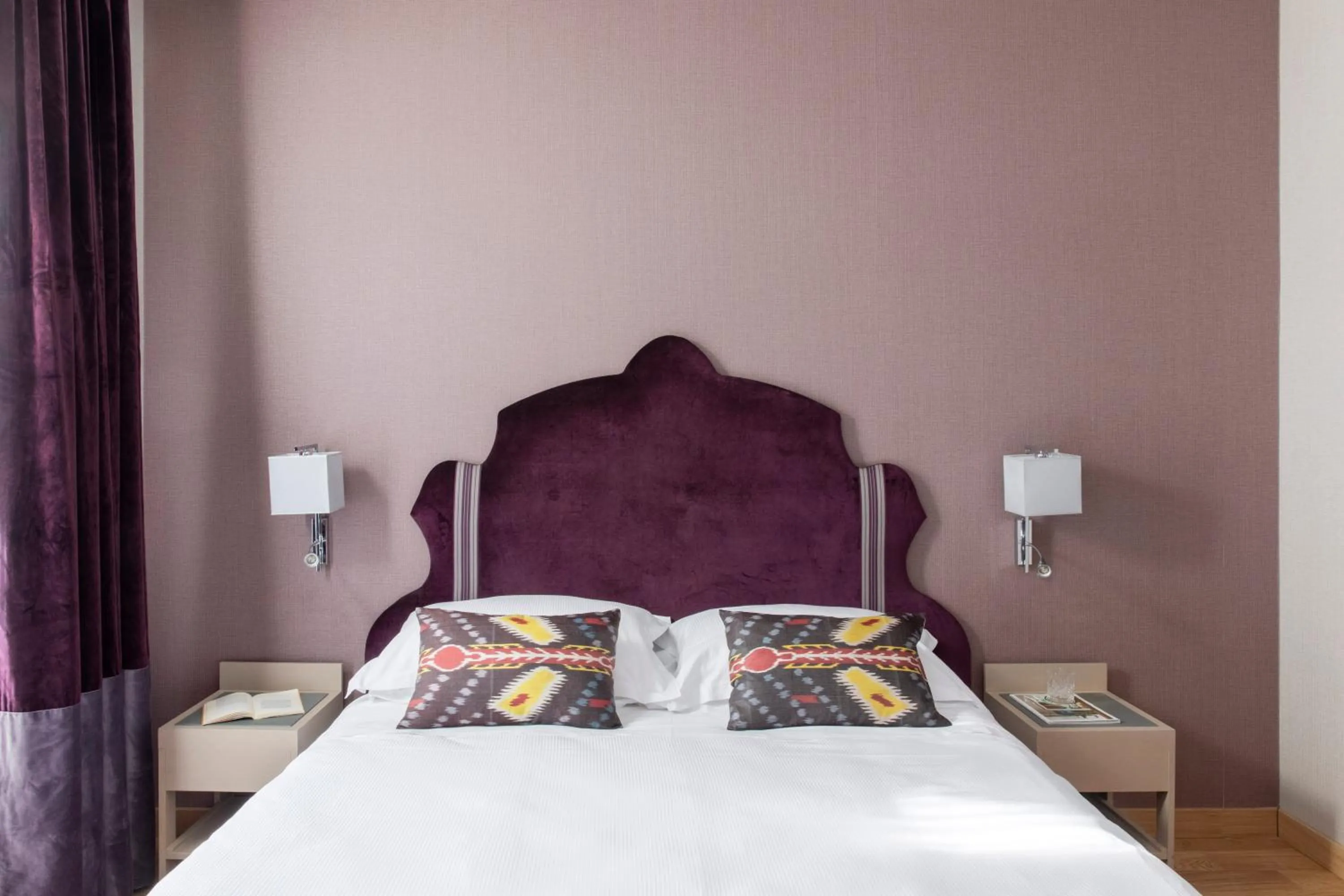 Bed in HOTEL ADRIANO Rooftop