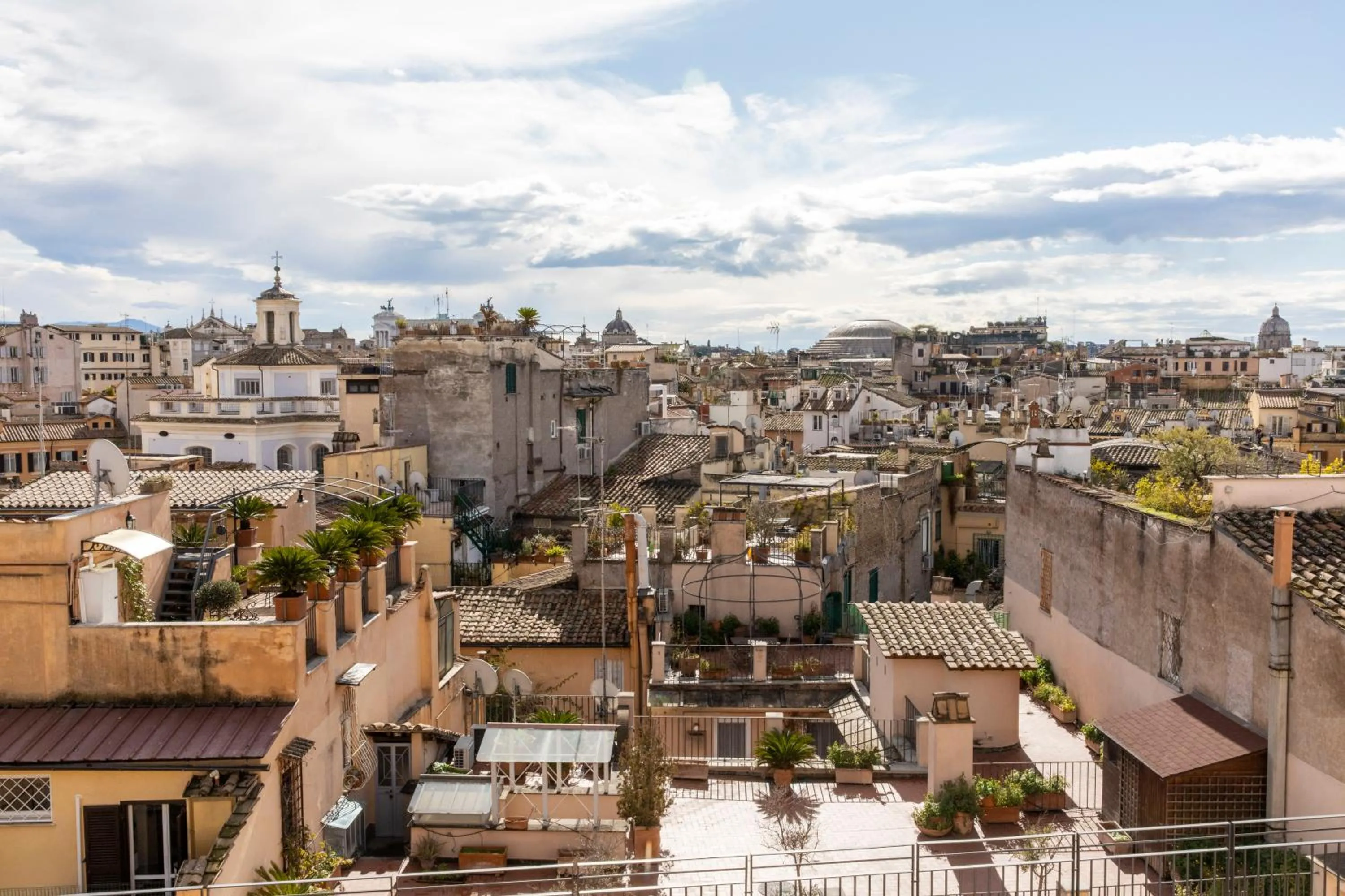 City view in HOTEL ADRIANO Rooftop