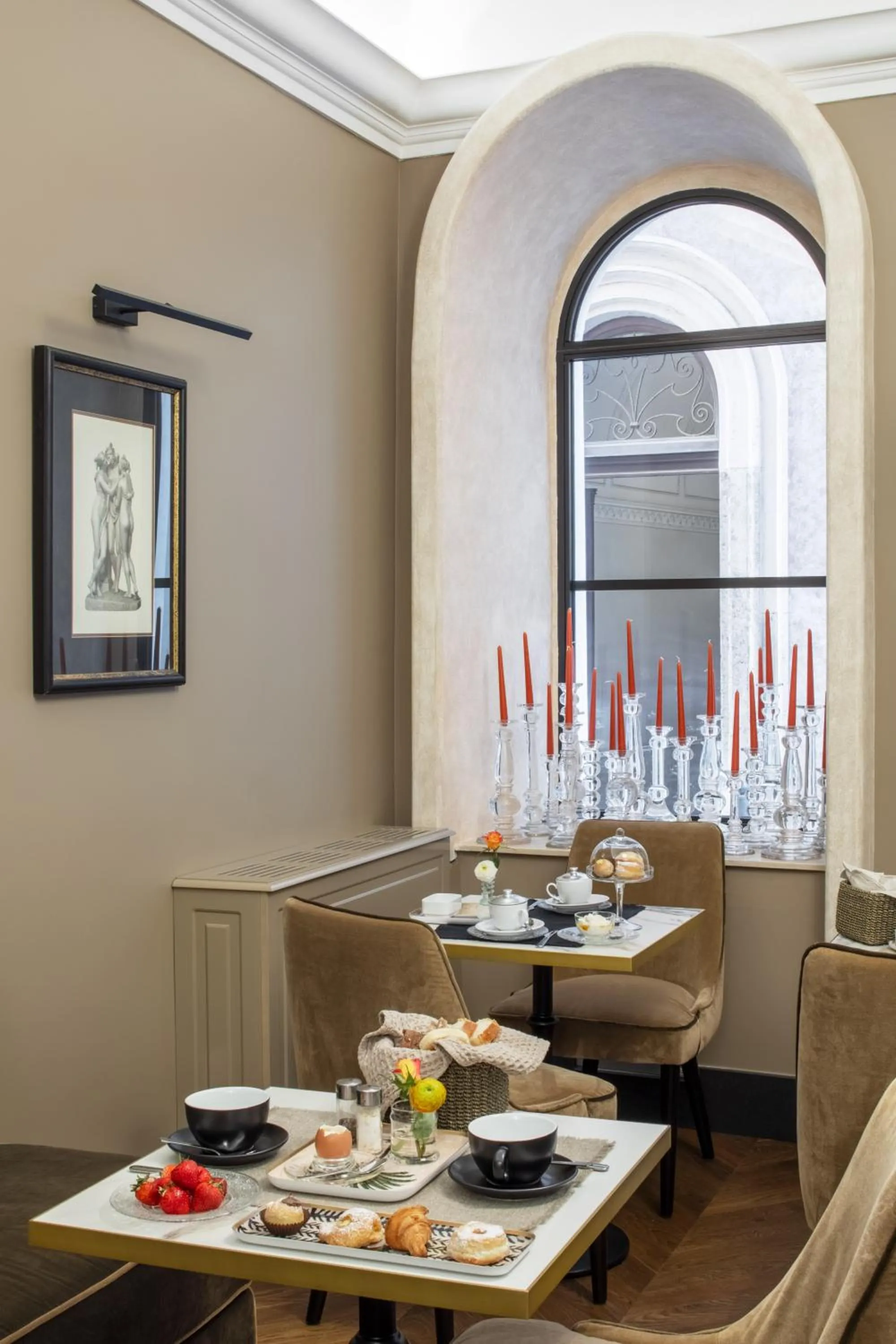 Decorative detail in HOTEL ADRIANO Rooftop