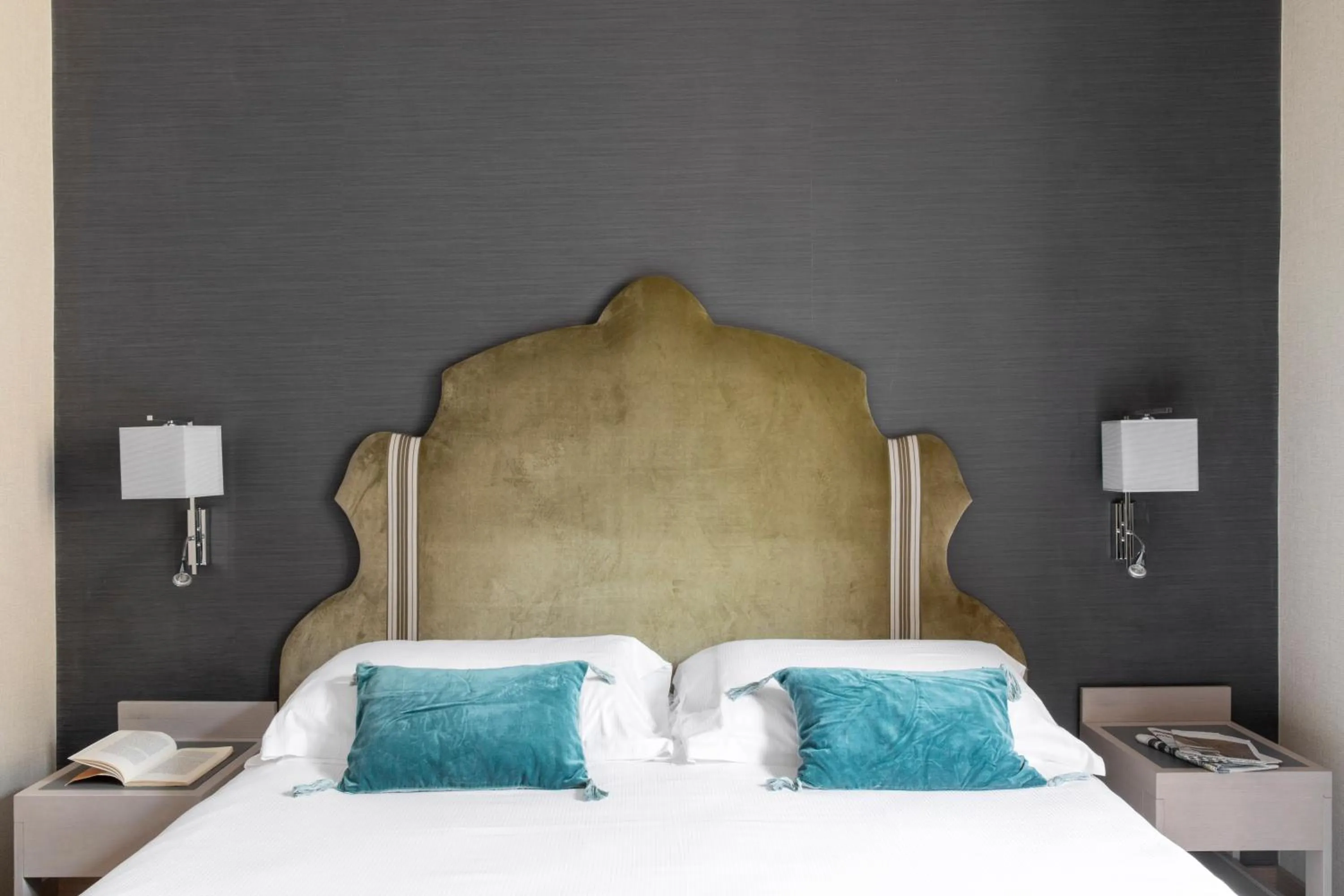 Bed in HOTEL ADRIANO Rooftop