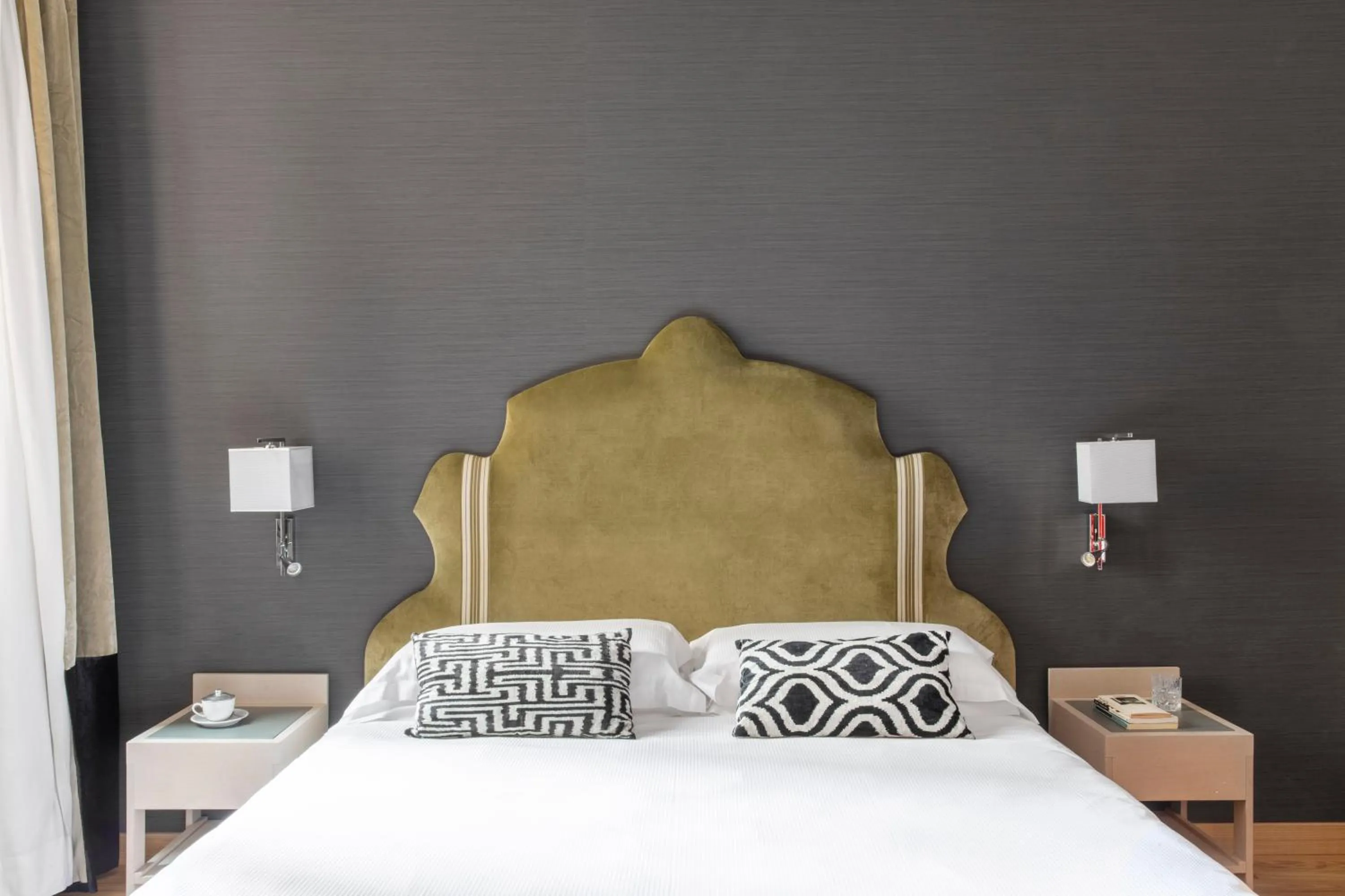 Bed in HOTEL ADRIANO Rooftop