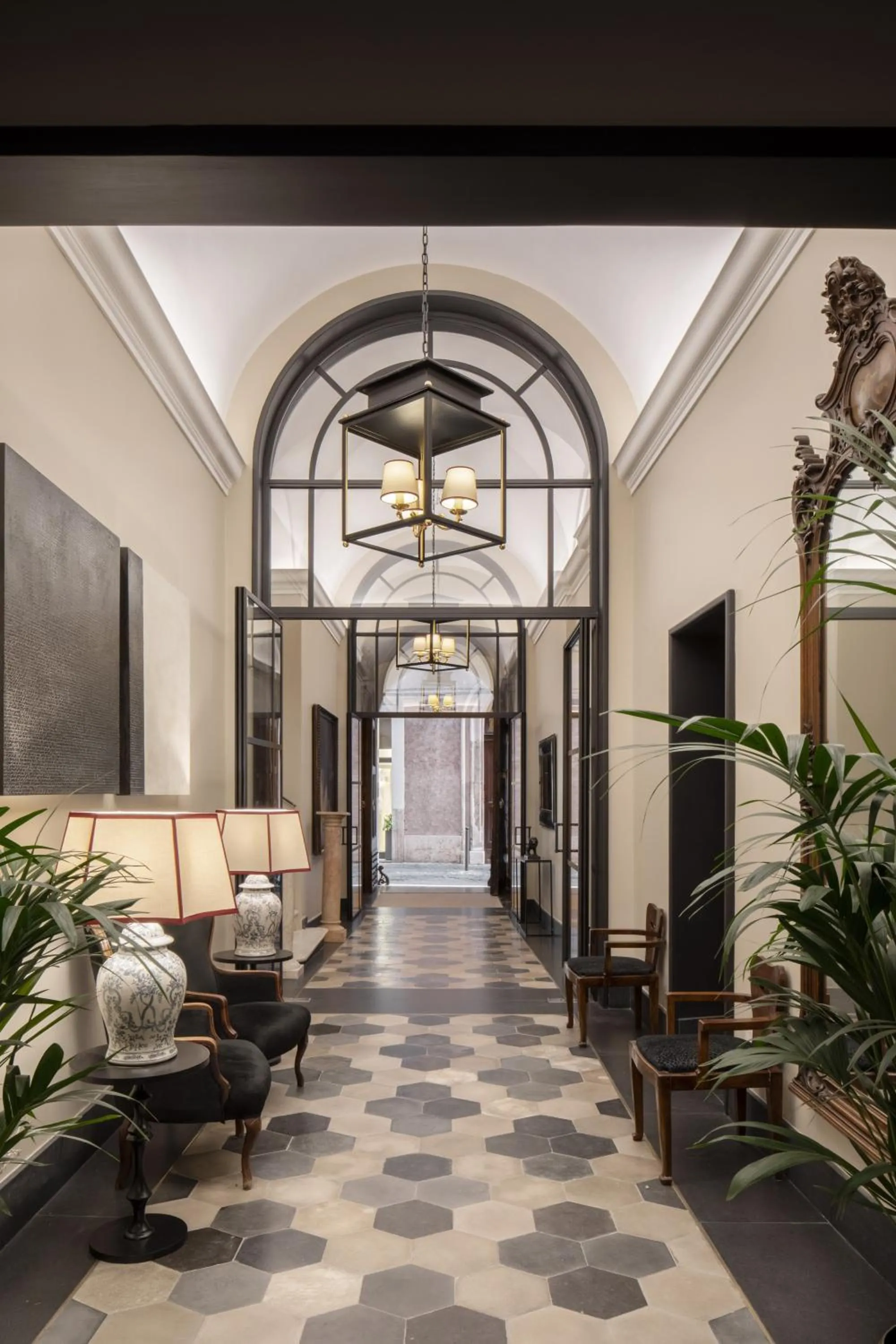 Lobby or reception in HOTEL ADRIANO Rooftop