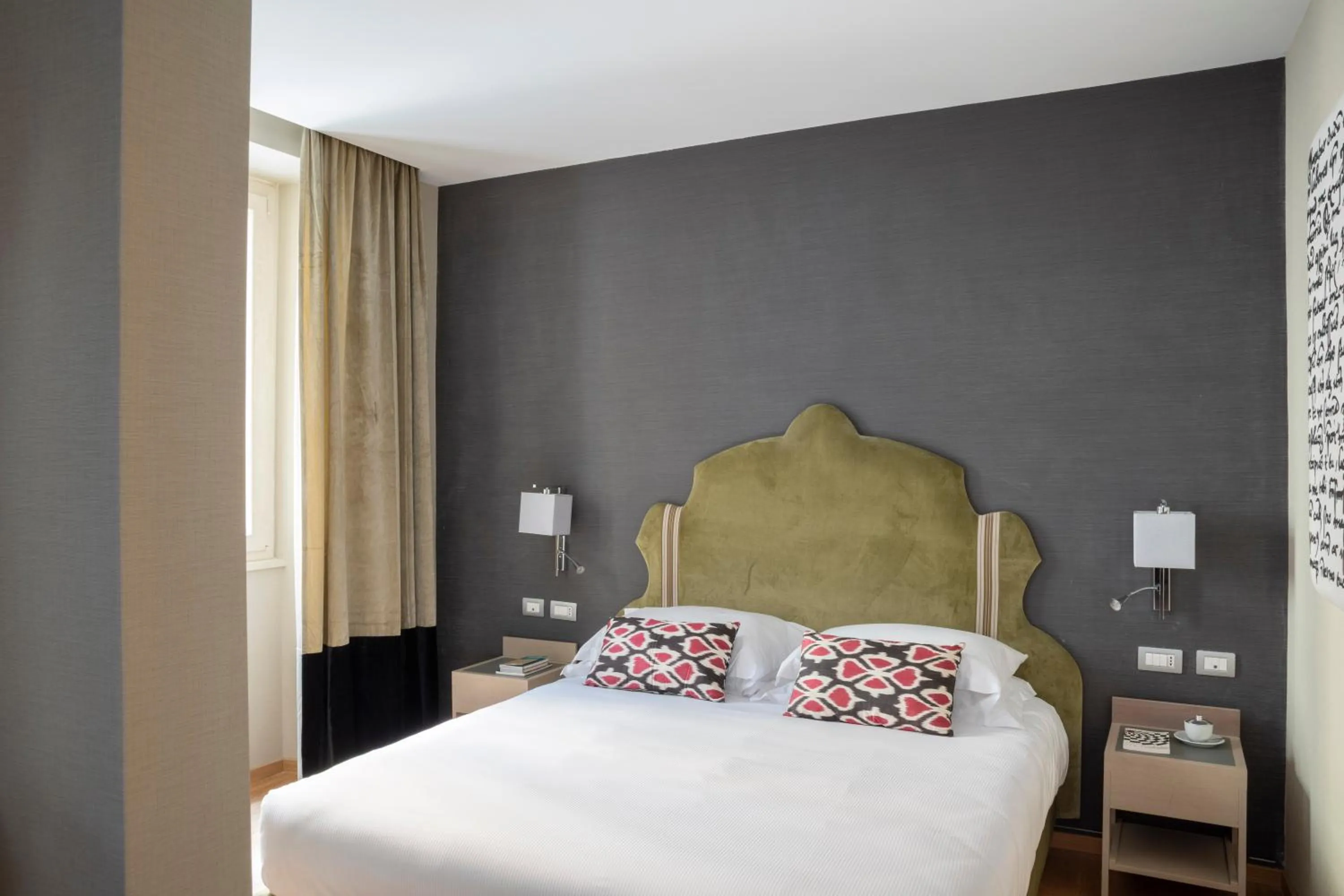 Bed in HOTEL ADRIANO Rooftop