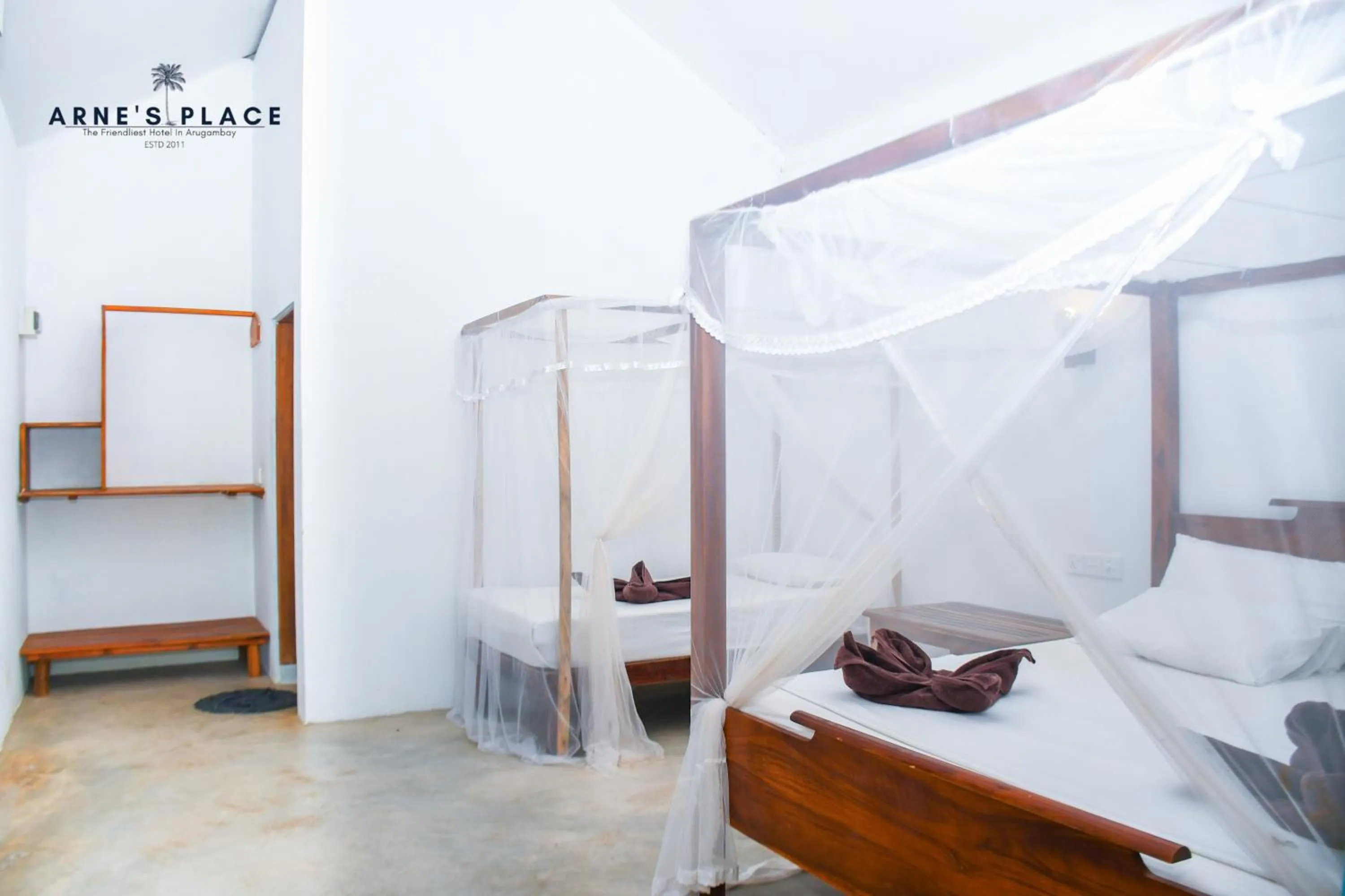 Bedroom, Bed in Arne's Place