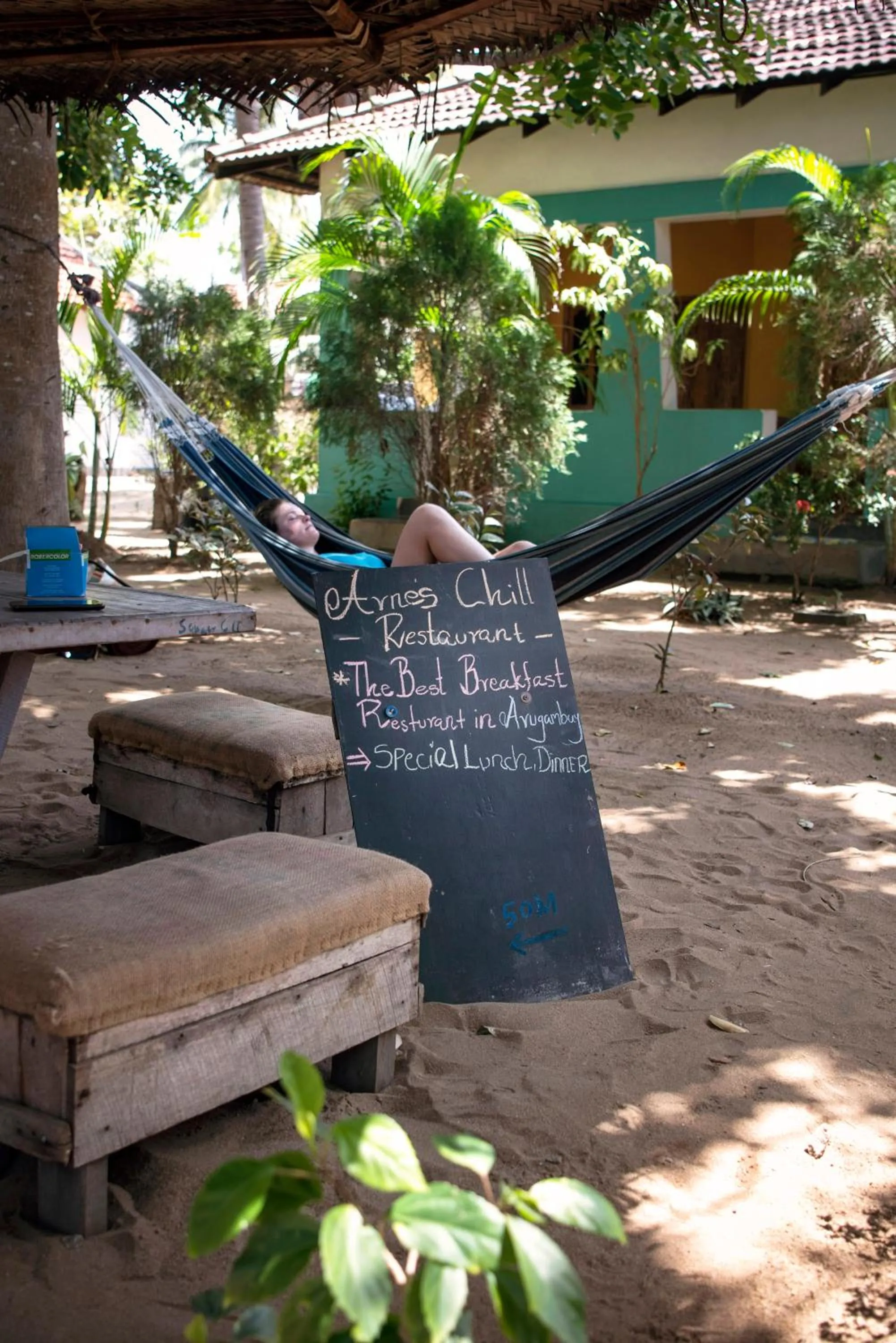 Seating area in Arne's Place