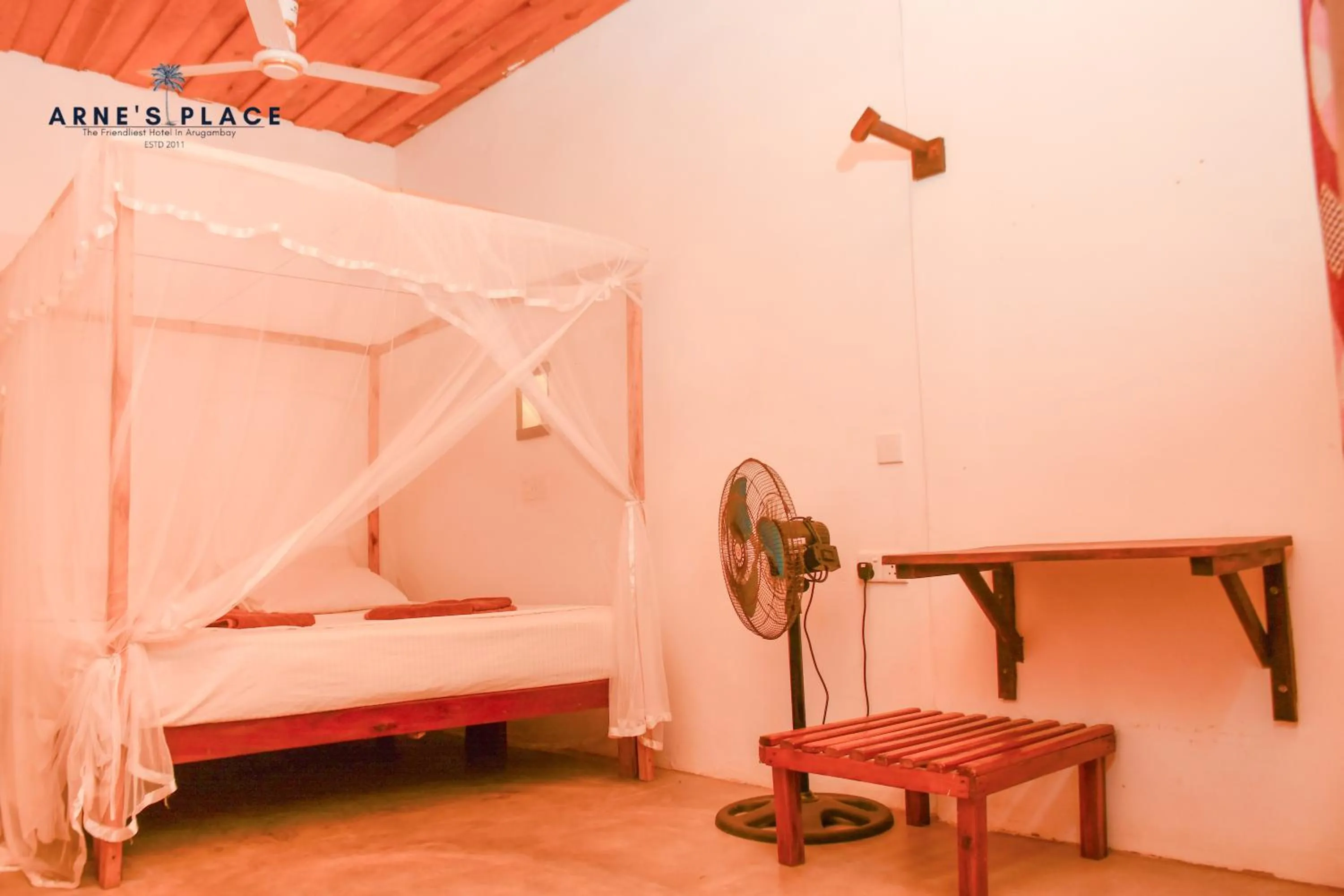 Bedroom, Bed in Arne's Place