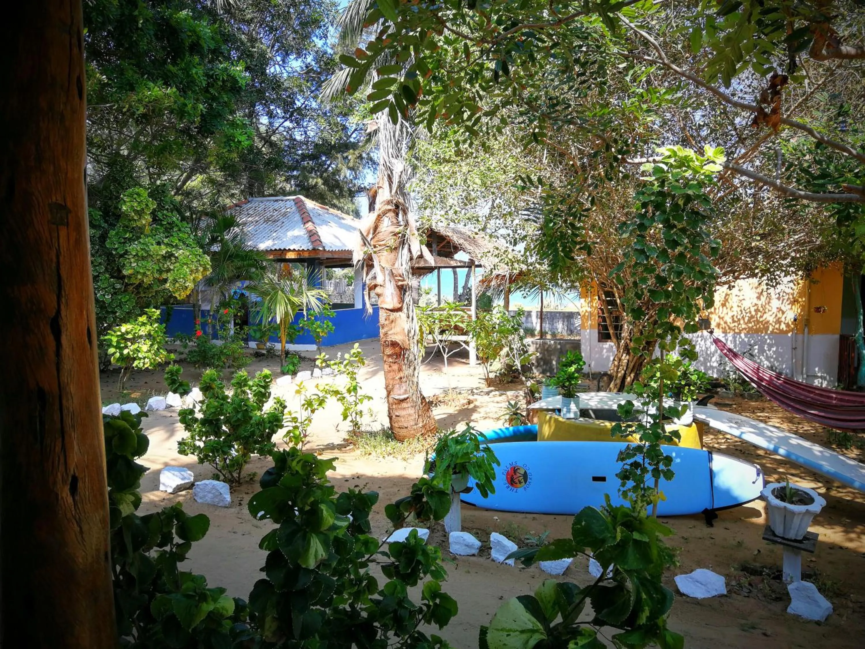 Garden view in Arne's Place