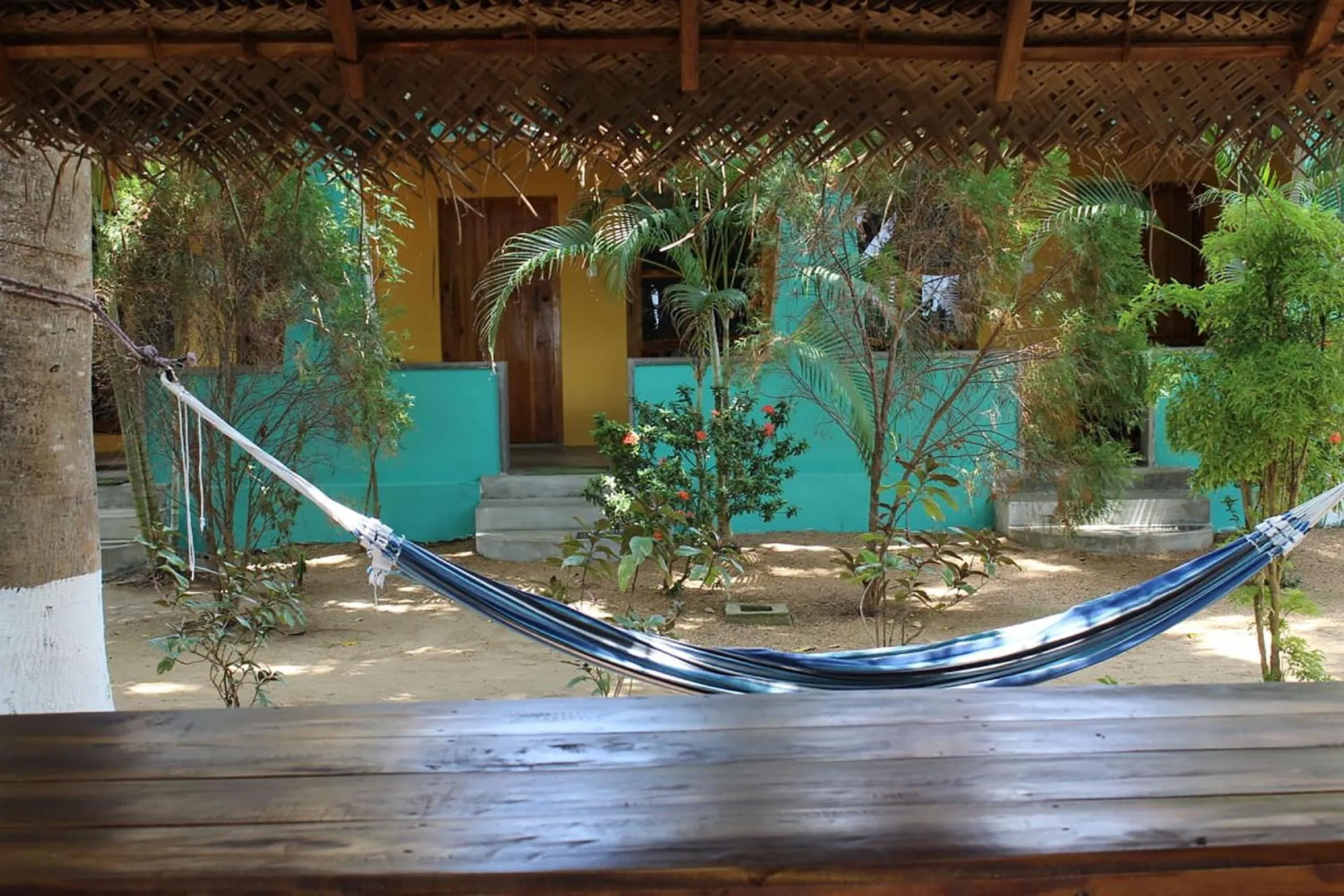 Garden view in Arne's Place