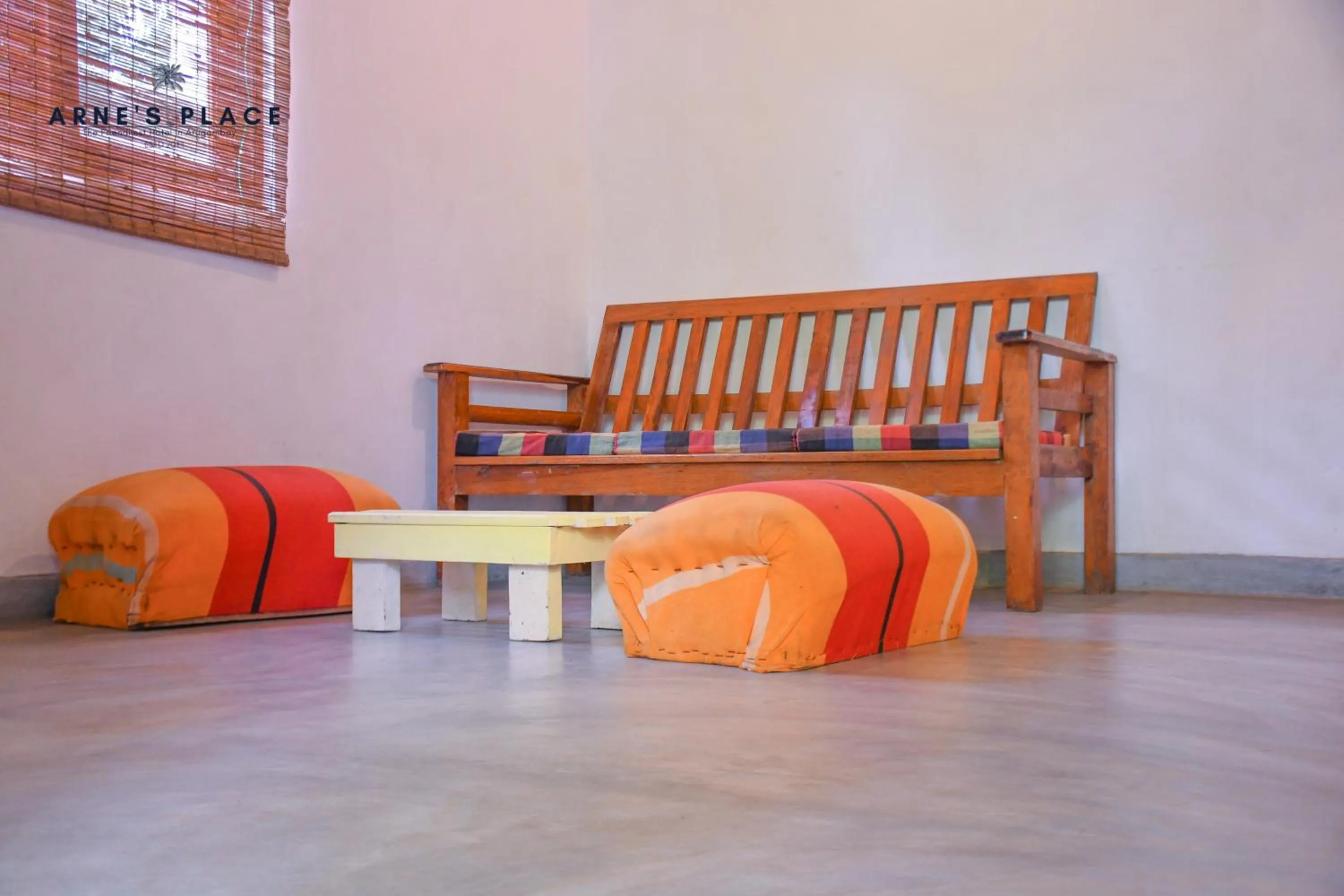 Seating area in Arne's Place