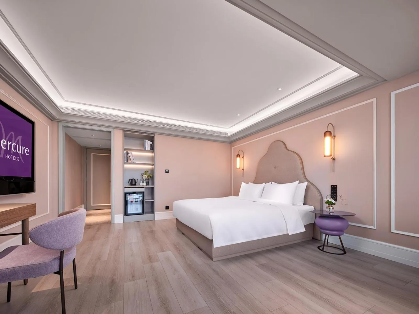 Photo of the whole room, Bed in Mercure Hefei City Hall Square