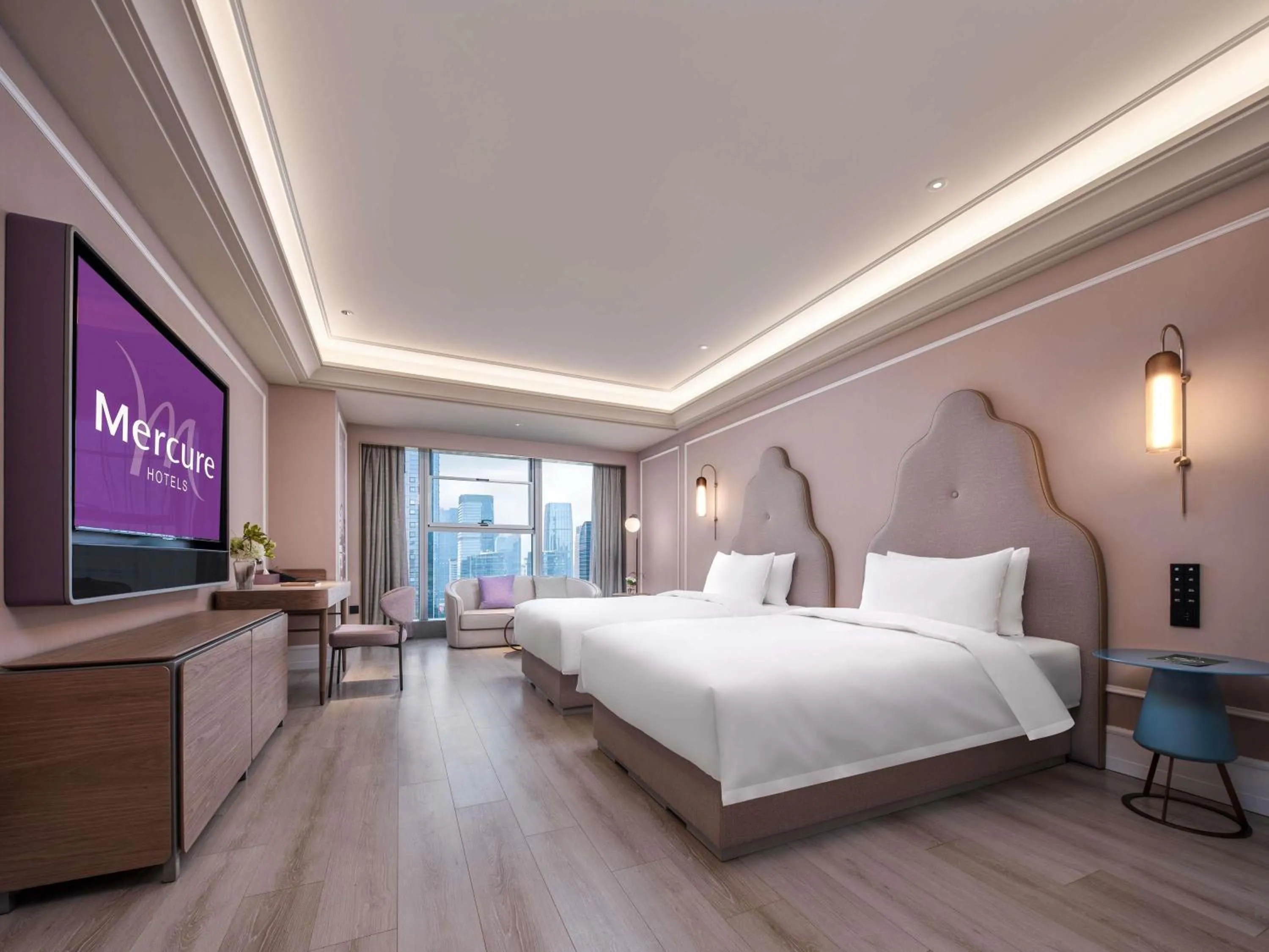 Bedroom, Bed in Mercure Hefei City Hall Square