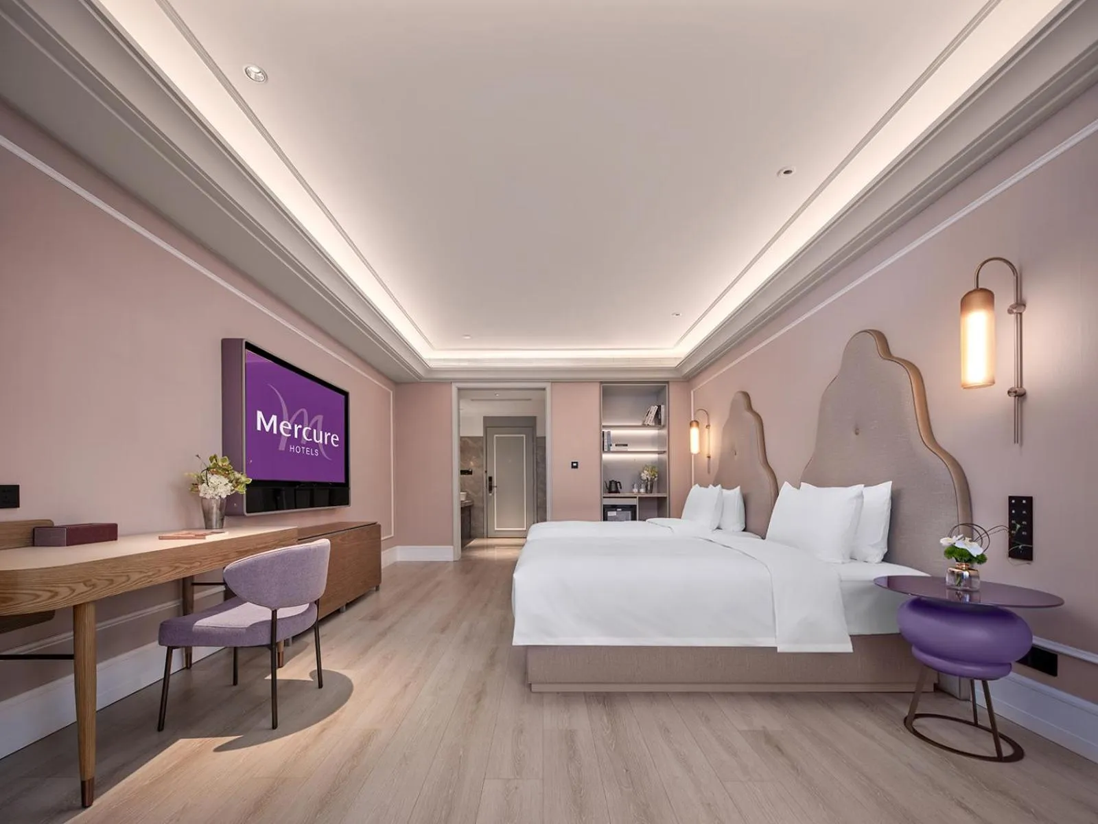 Photo of the whole room, Bed in Mercure Hefei City Hall Square