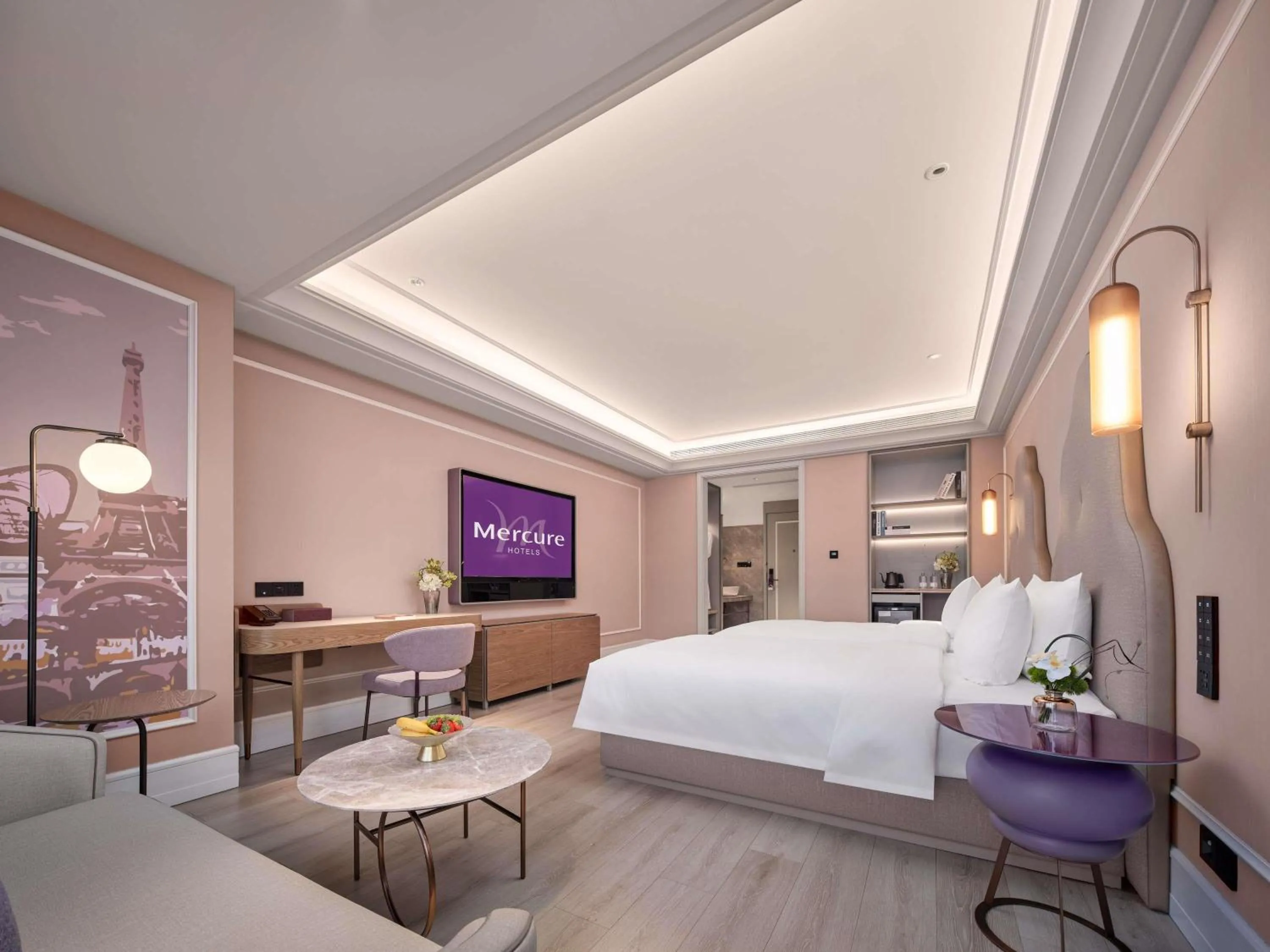 Bedroom, Bed in Mercure Hefei City Hall Square