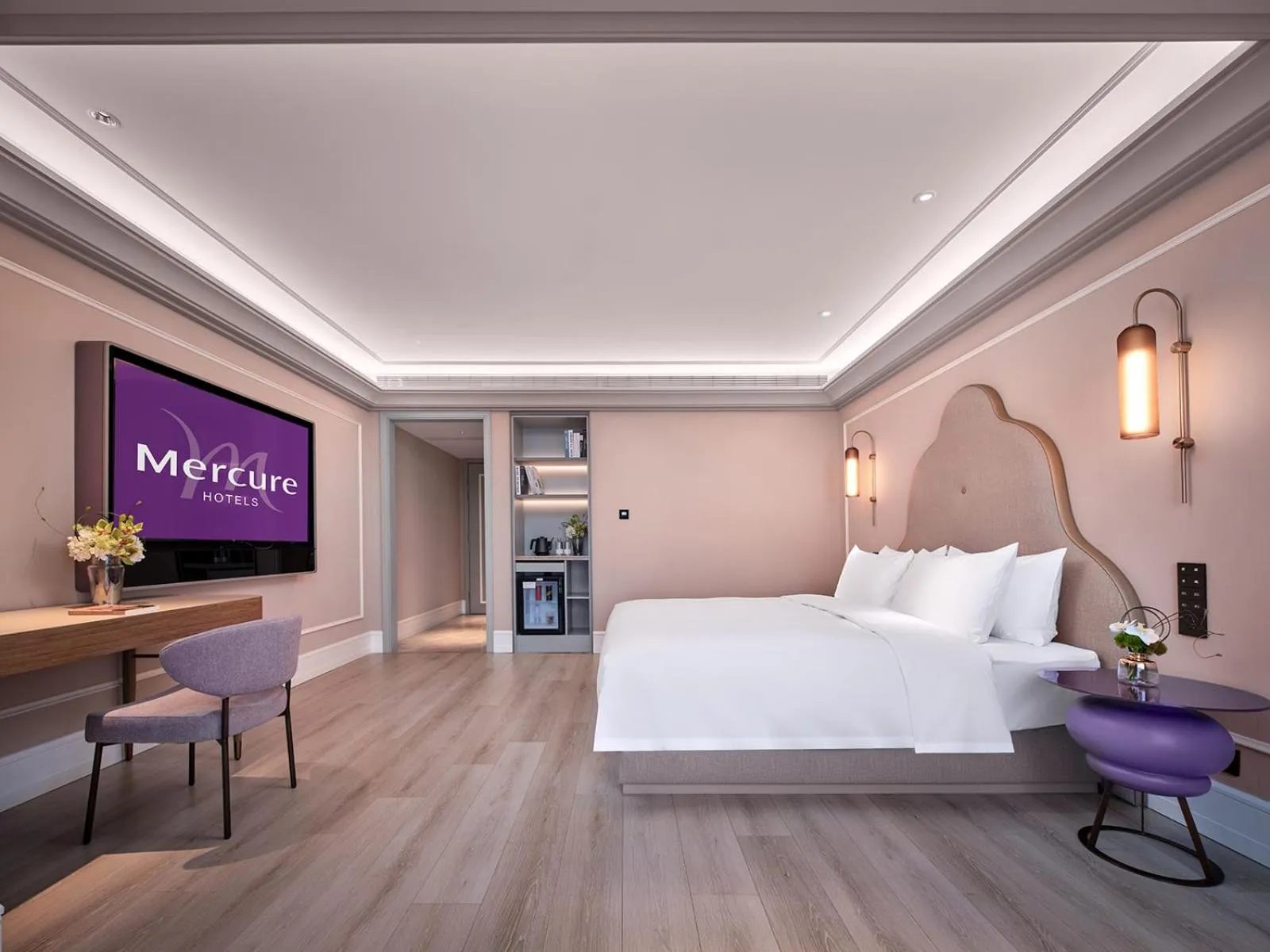 Photo of the whole room, Bed in Mercure Hefei City Hall Square