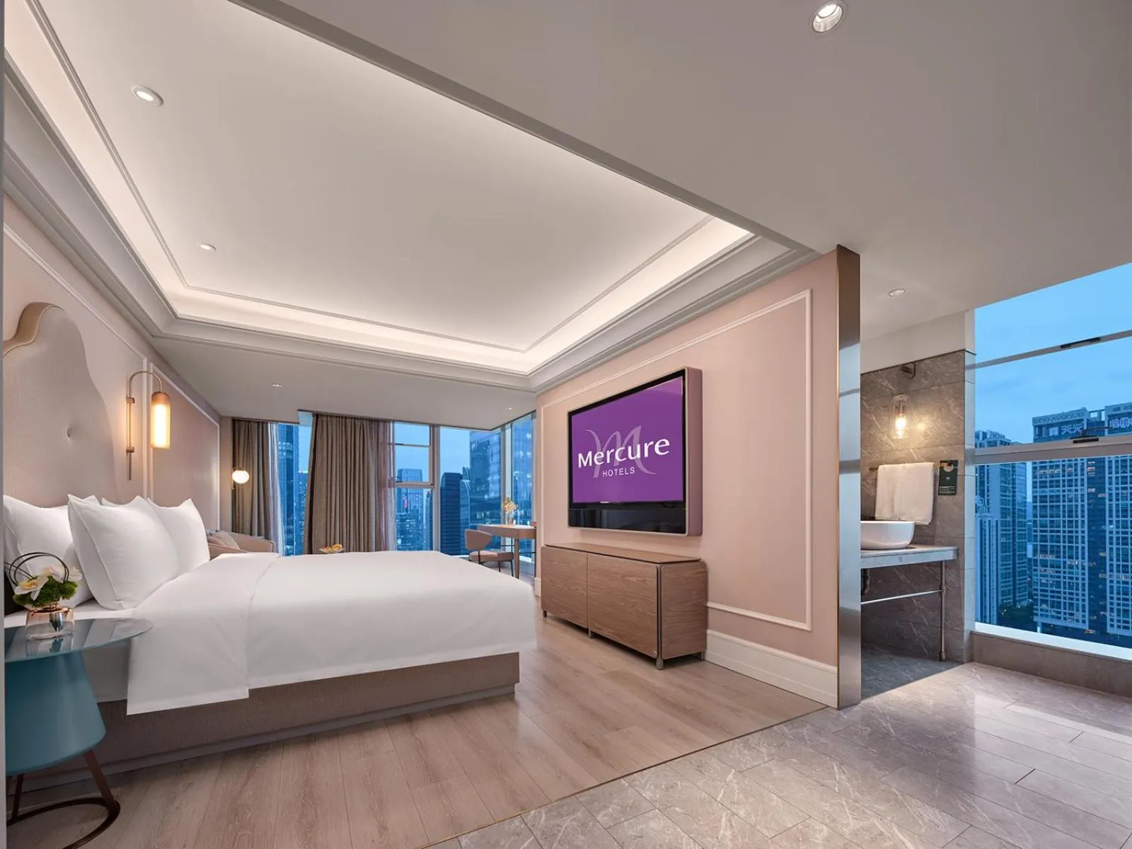 Bedroom, Bed in Mercure Hefei City Hall Square