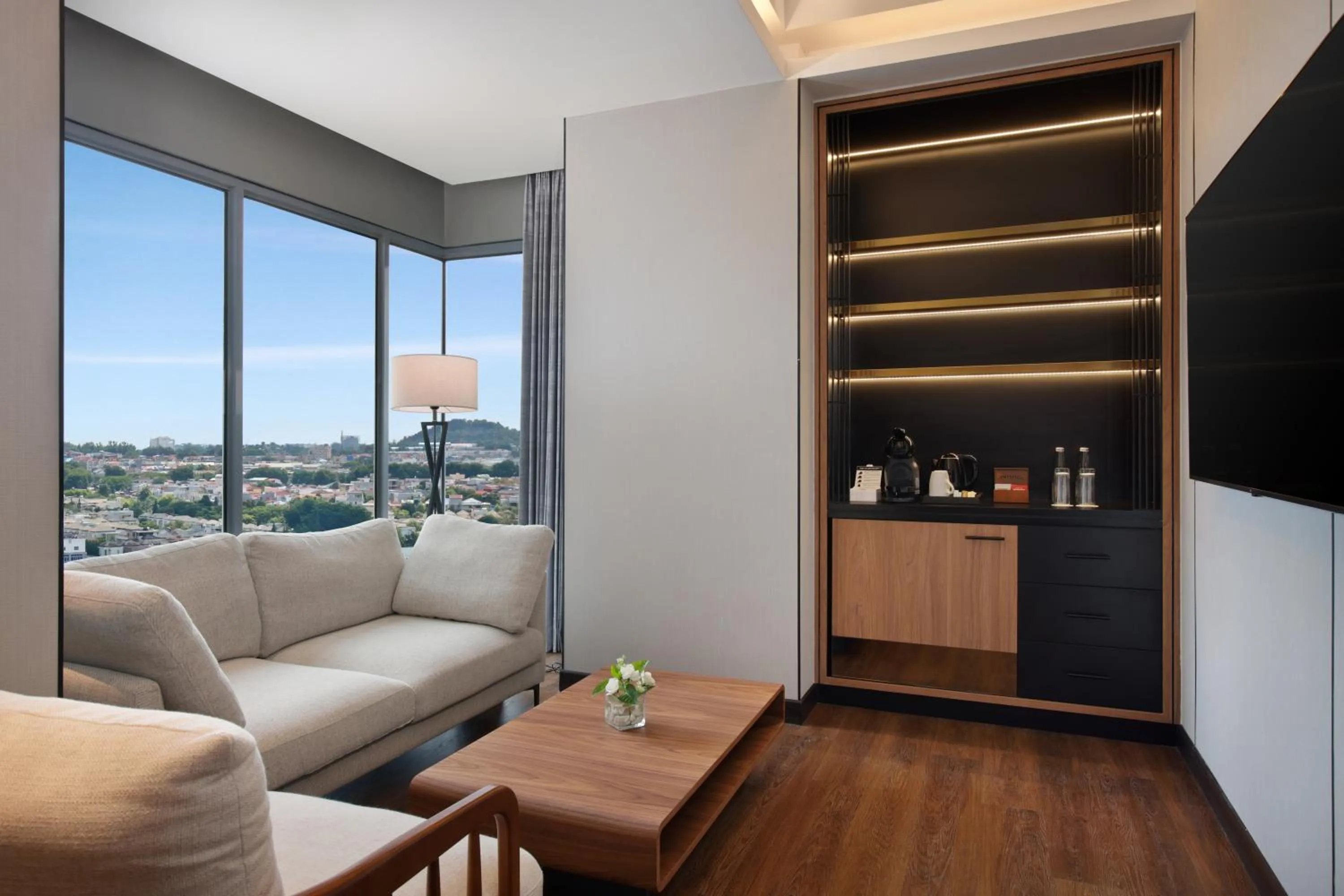 Living room in Grand Mercure Batam Centre