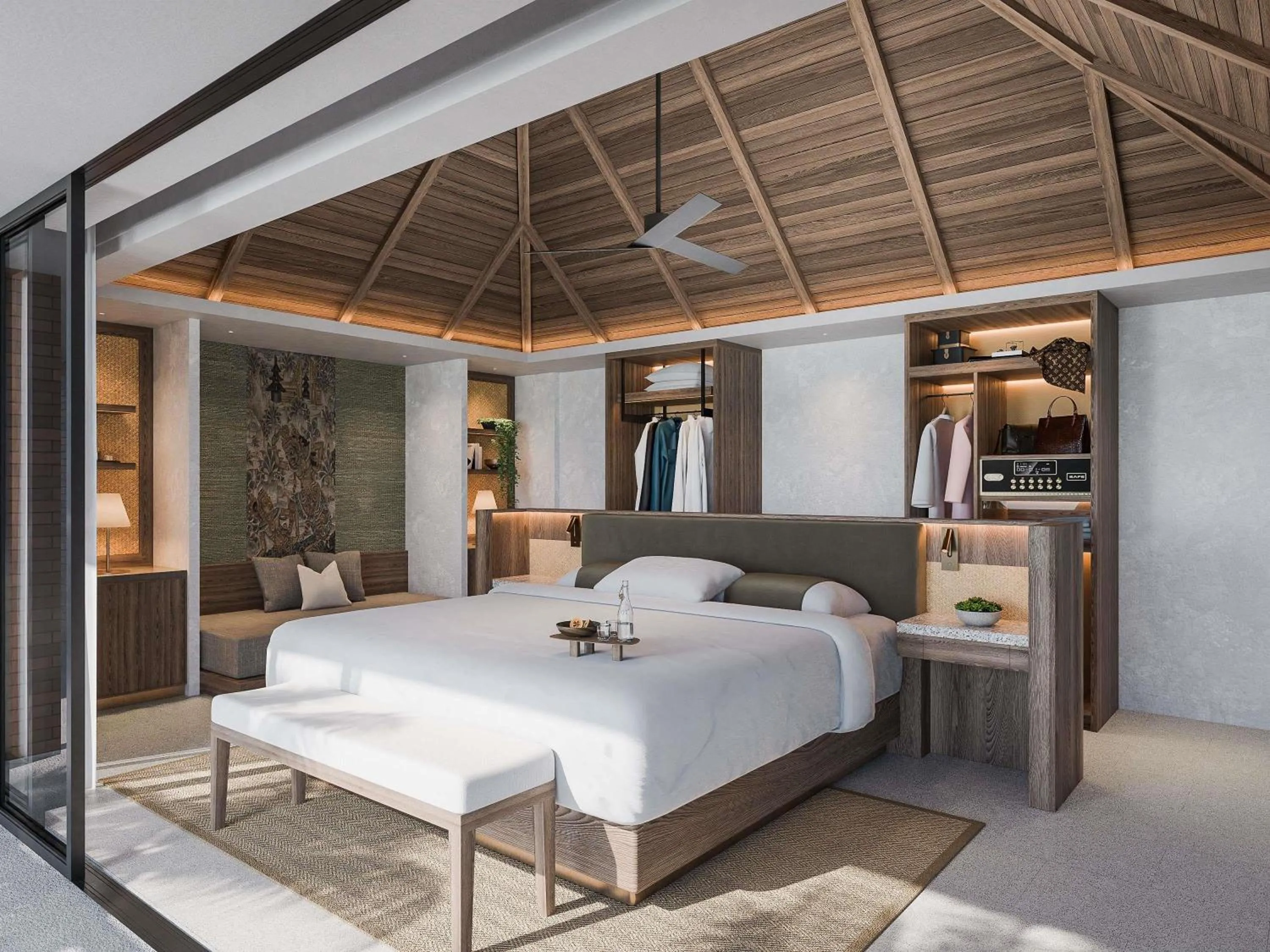 Photo of the whole room, Bed in Novotel Bali Ubud Resort