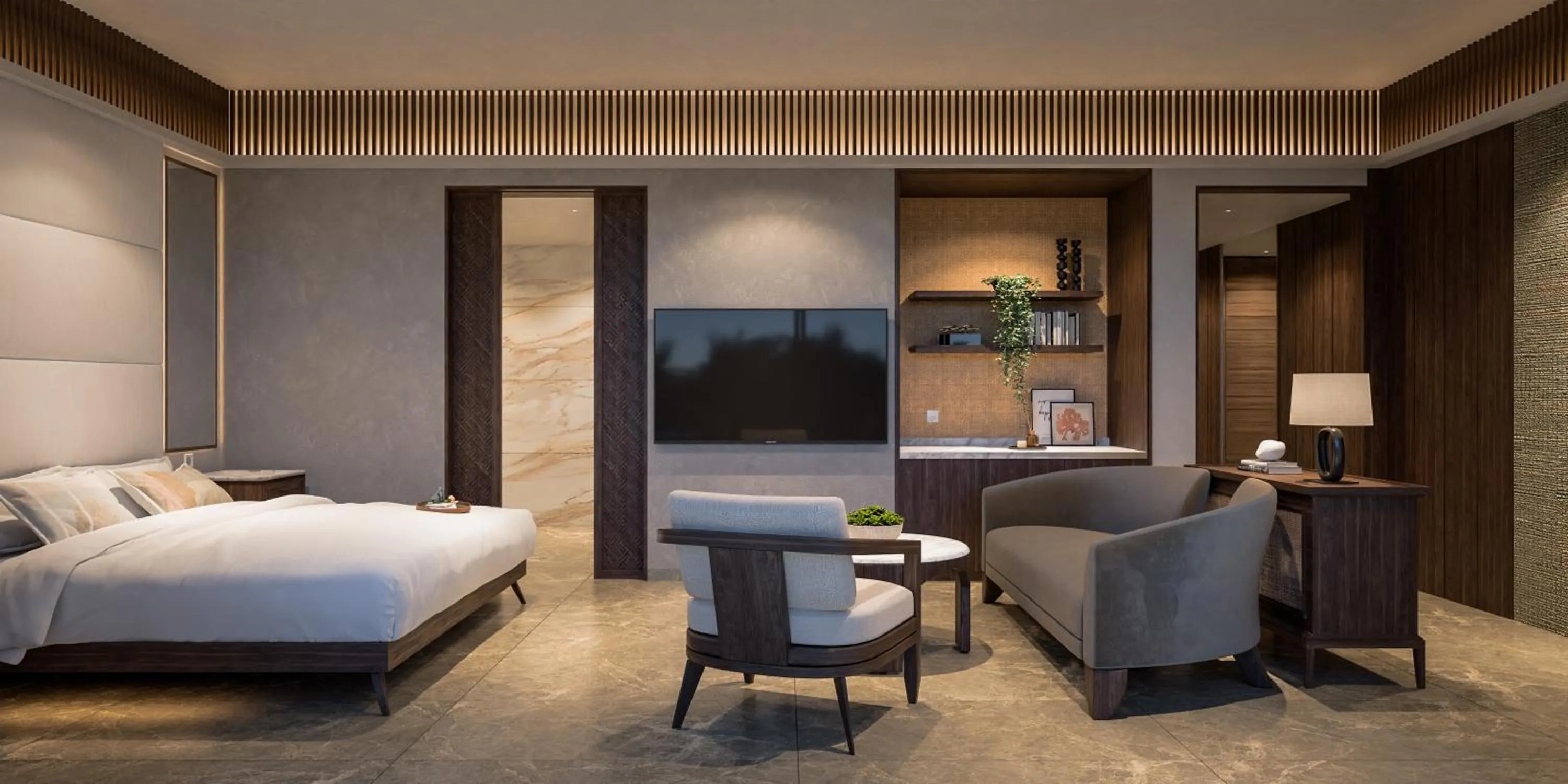 Bed in Novotel Bali Ubud Resort