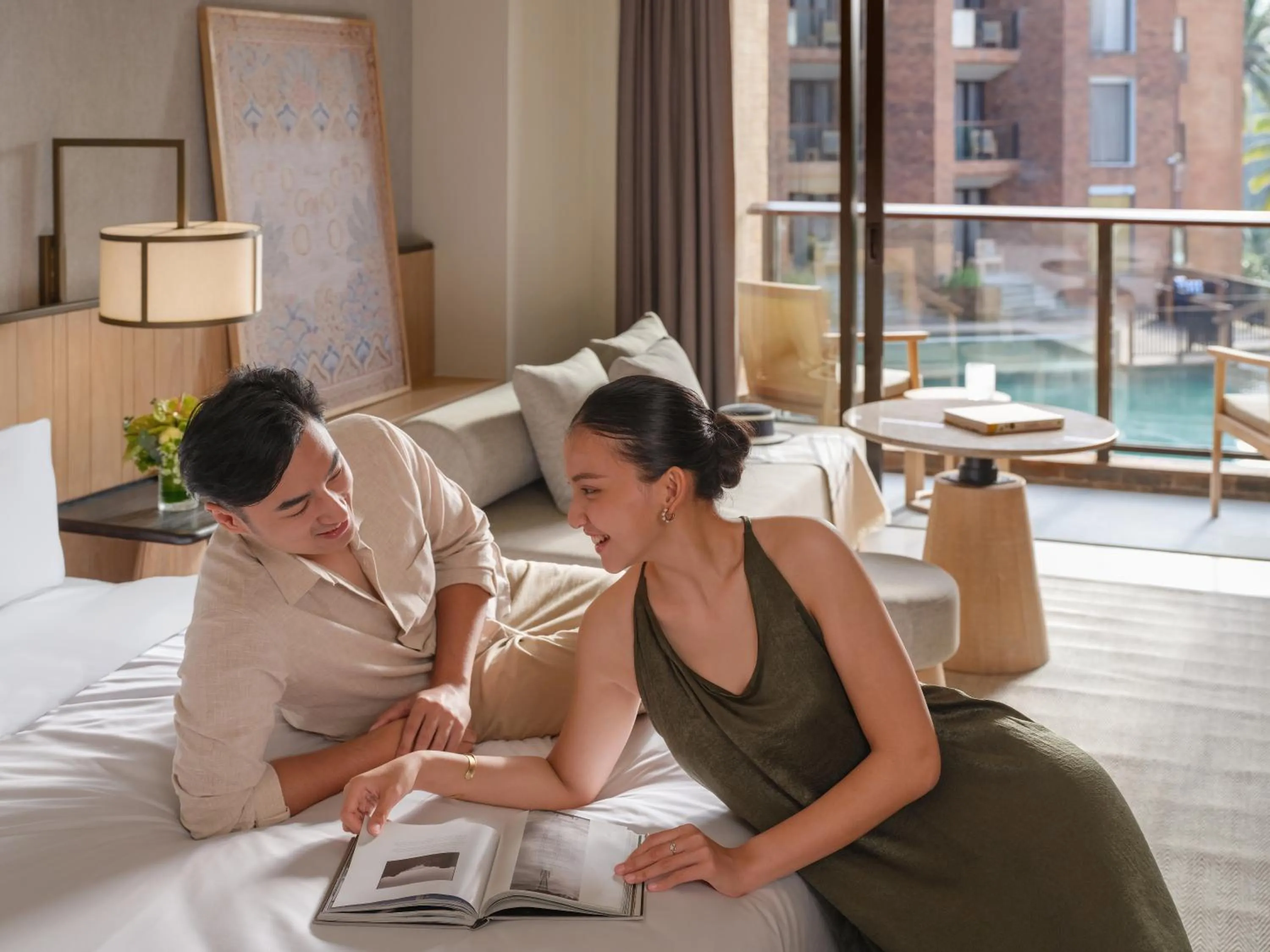 Bed in Novotel Bali Ubud Resort