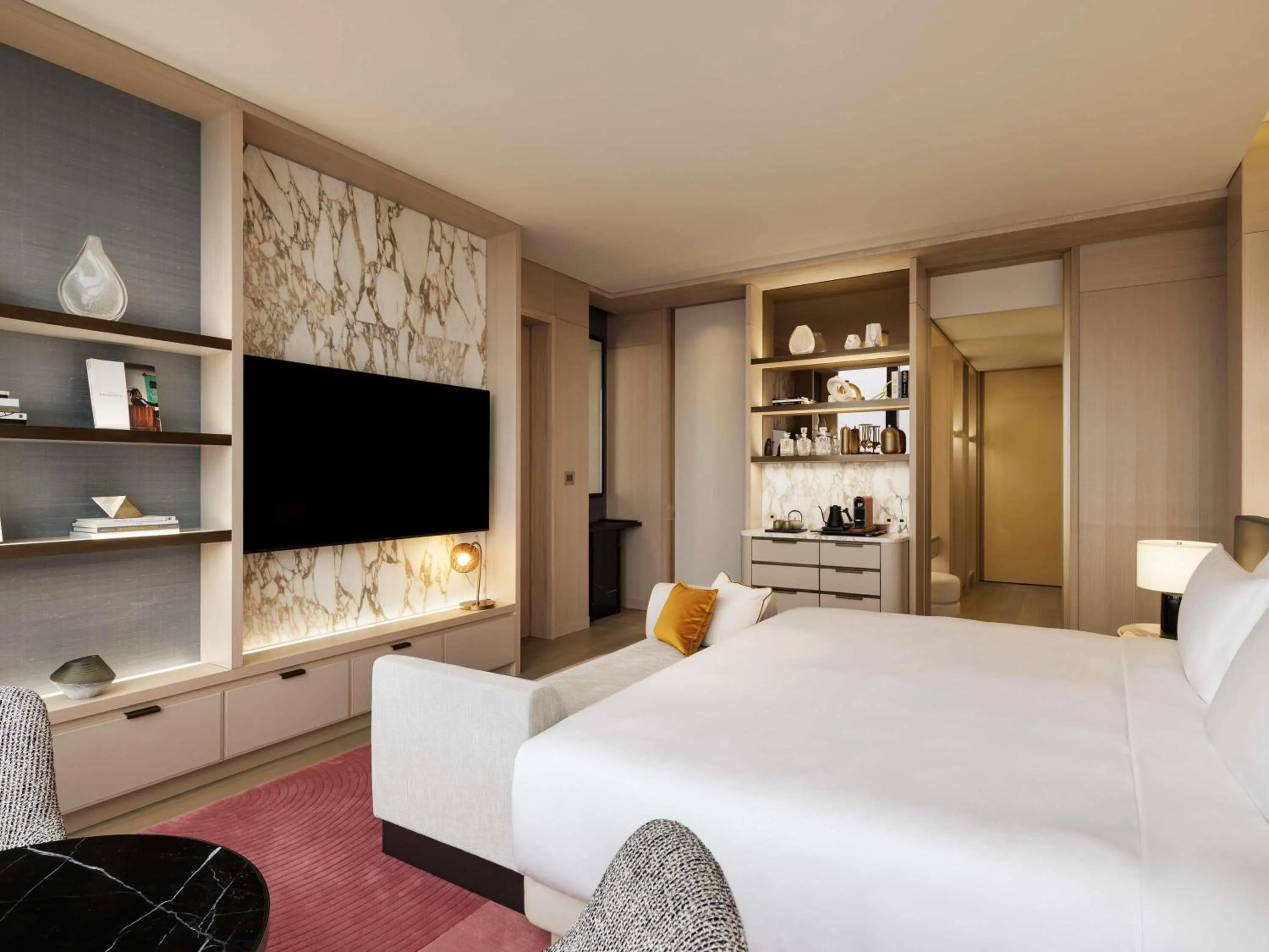 Bedroom, Bed in Fairmont Tokyo