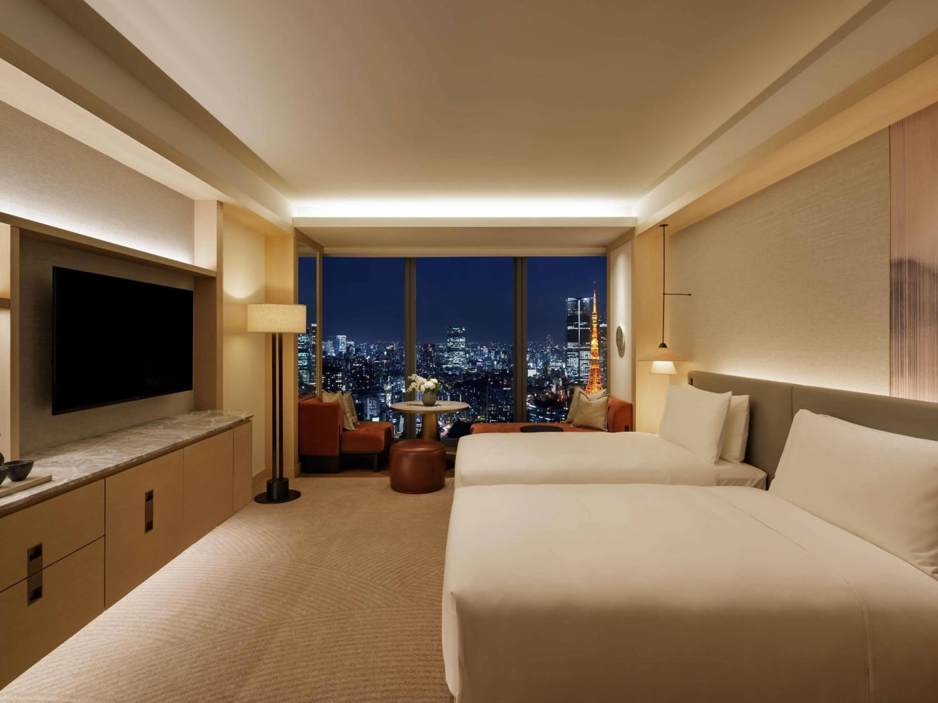 Bedroom in Fairmont Tokyo