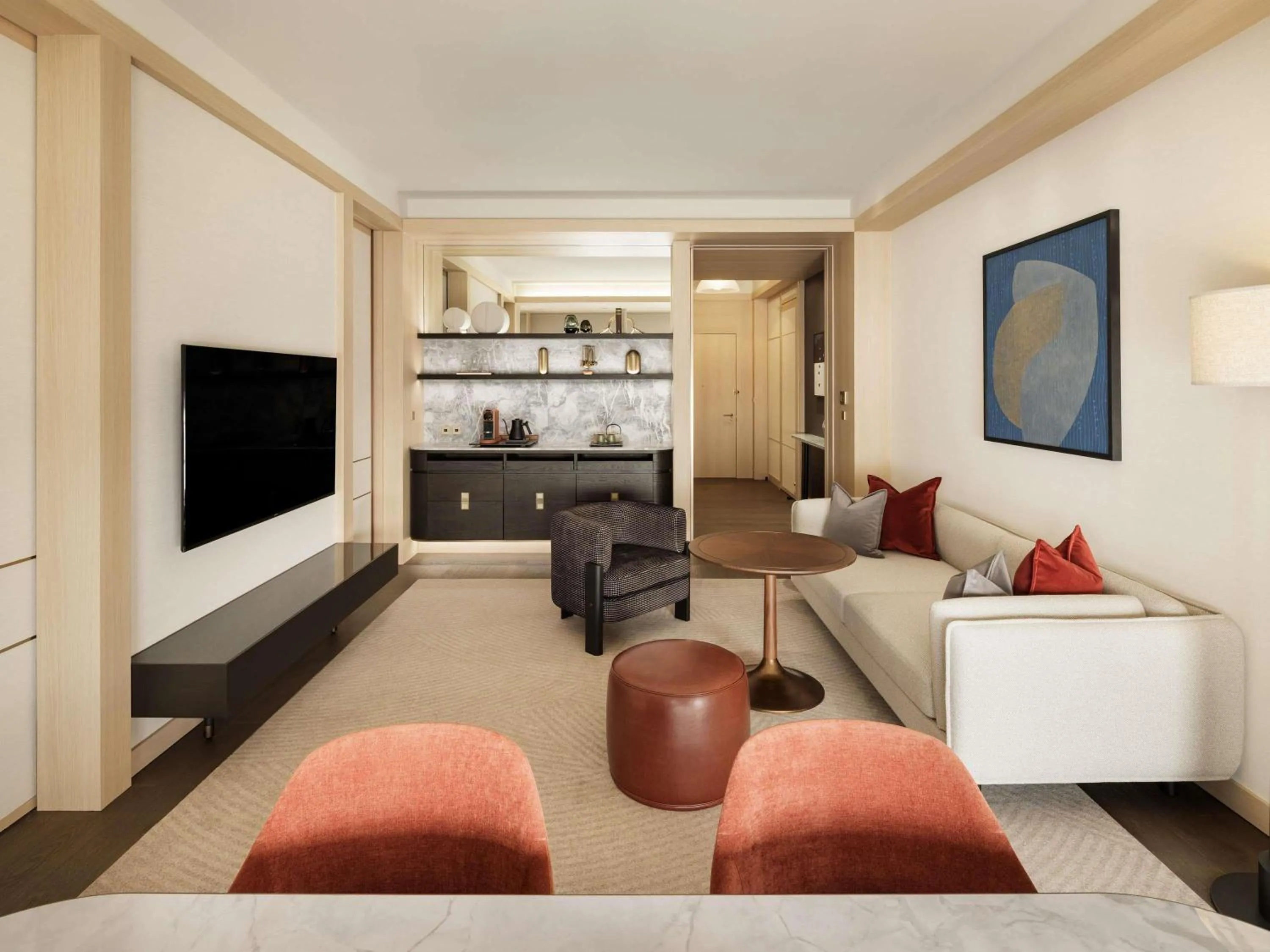 Bedroom in Fairmont Tokyo