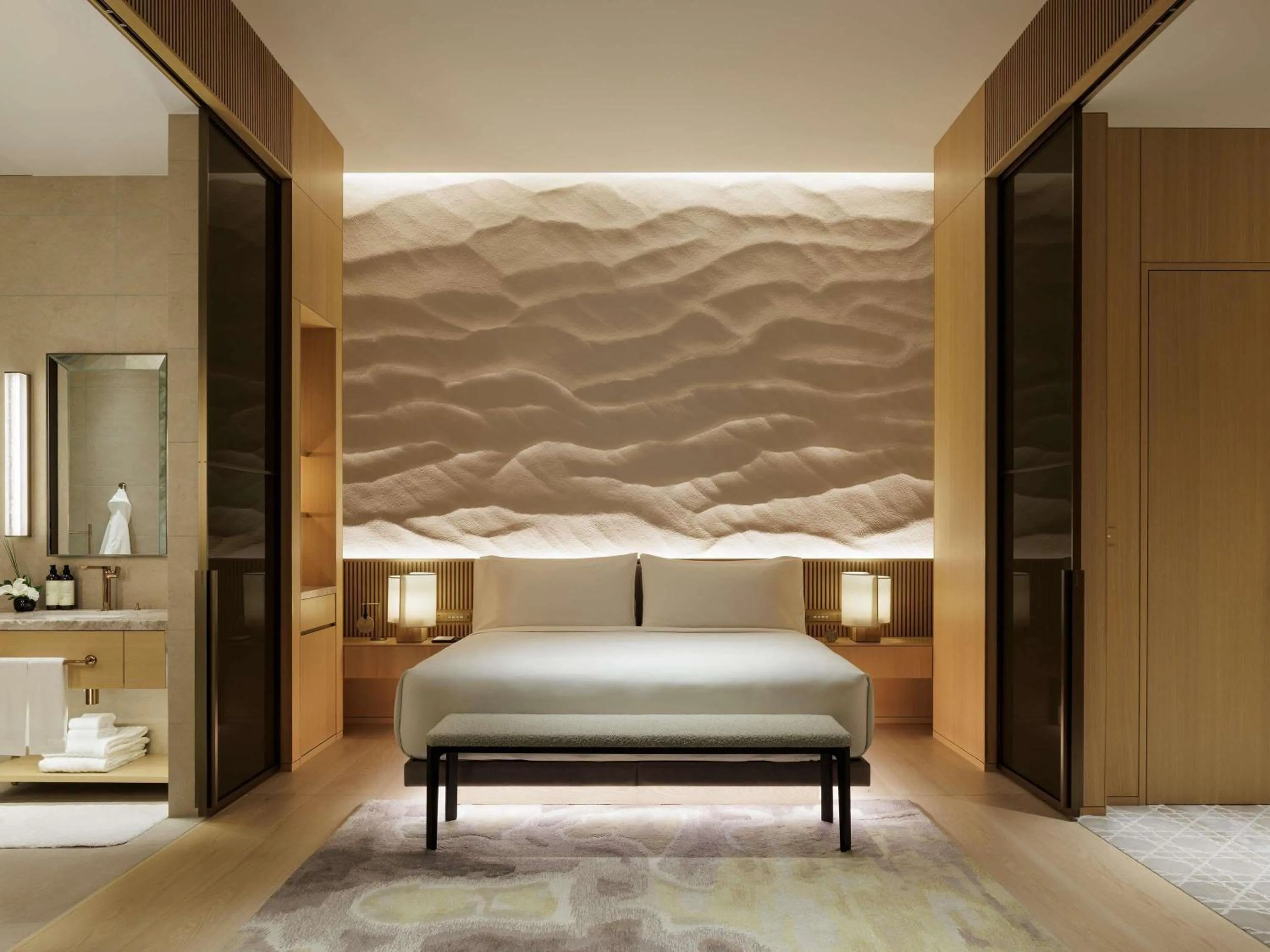 Bedroom, Bed in Fairmont Tokyo