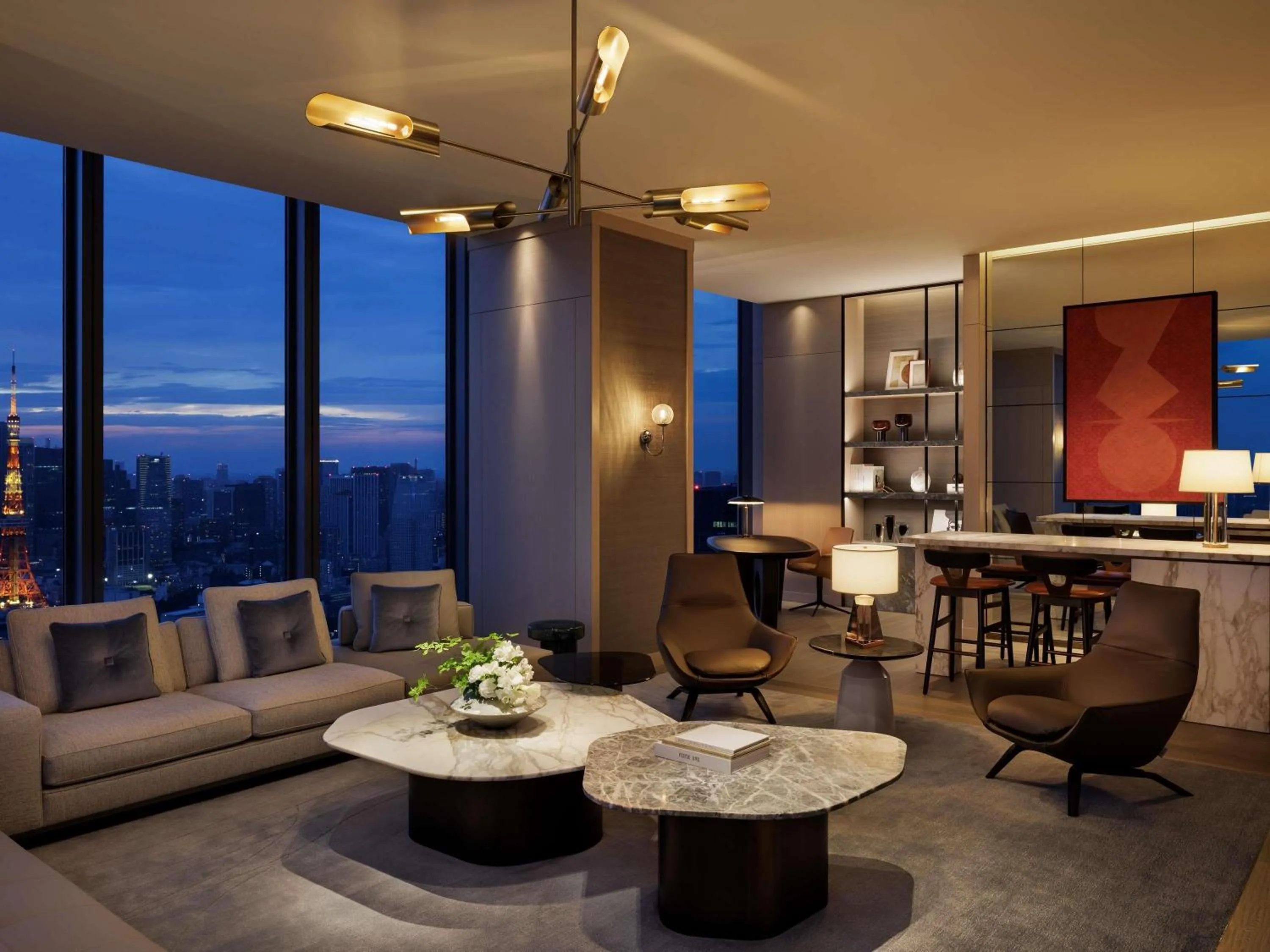 Bedroom in Fairmont Tokyo