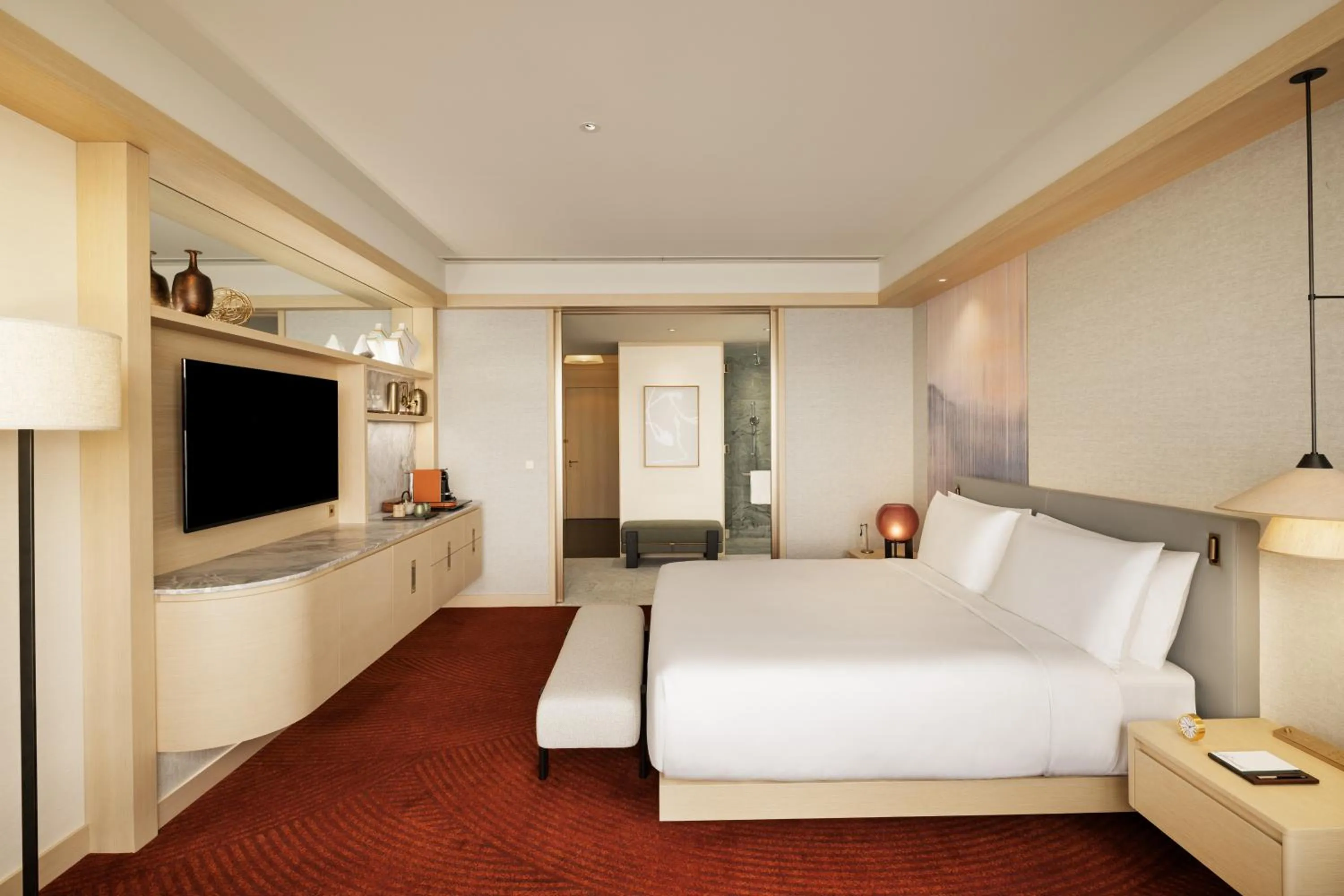 Bedroom in Fairmont Tokyo