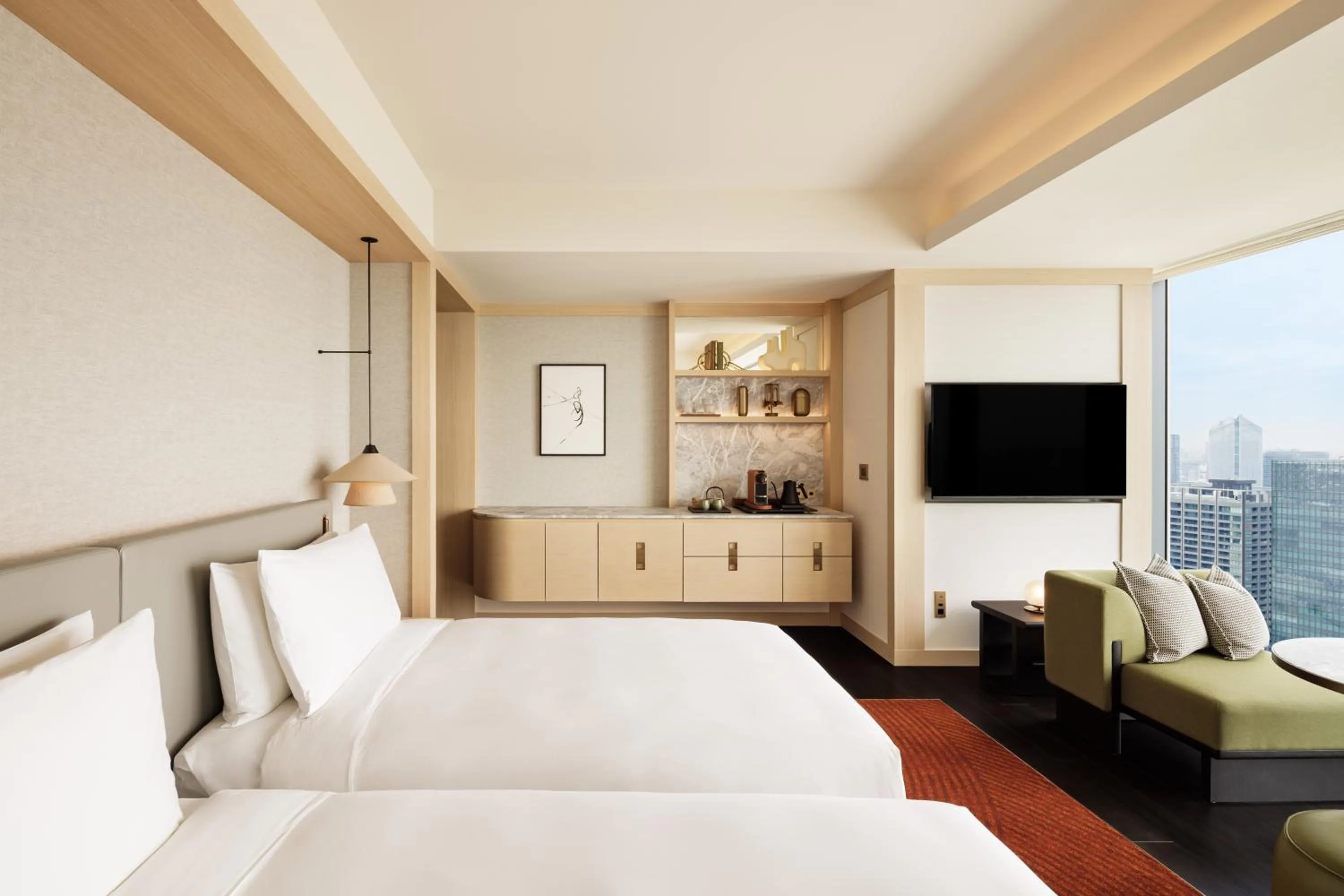 Bedroom, Bed in Fairmont Tokyo