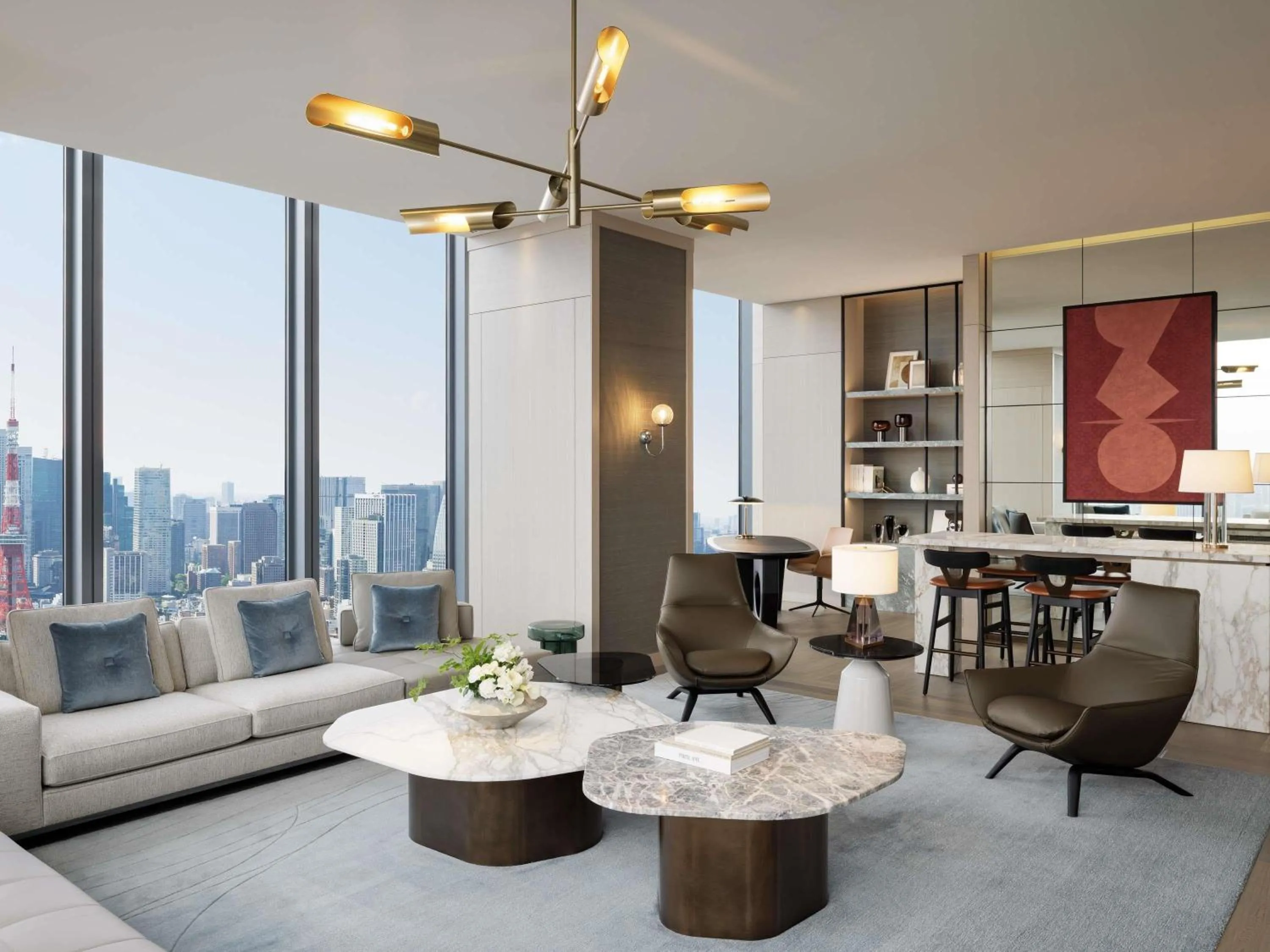 Bedroom in Fairmont Tokyo