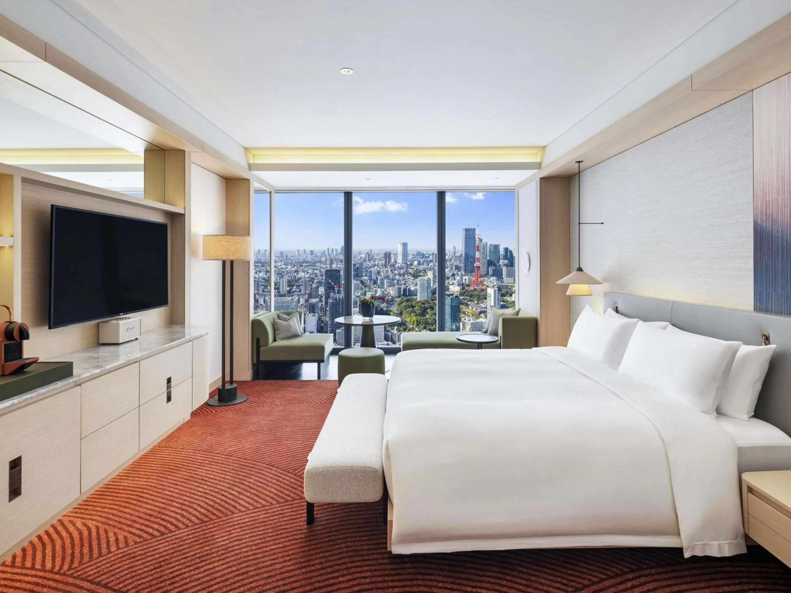 Bedroom in Fairmont Tokyo