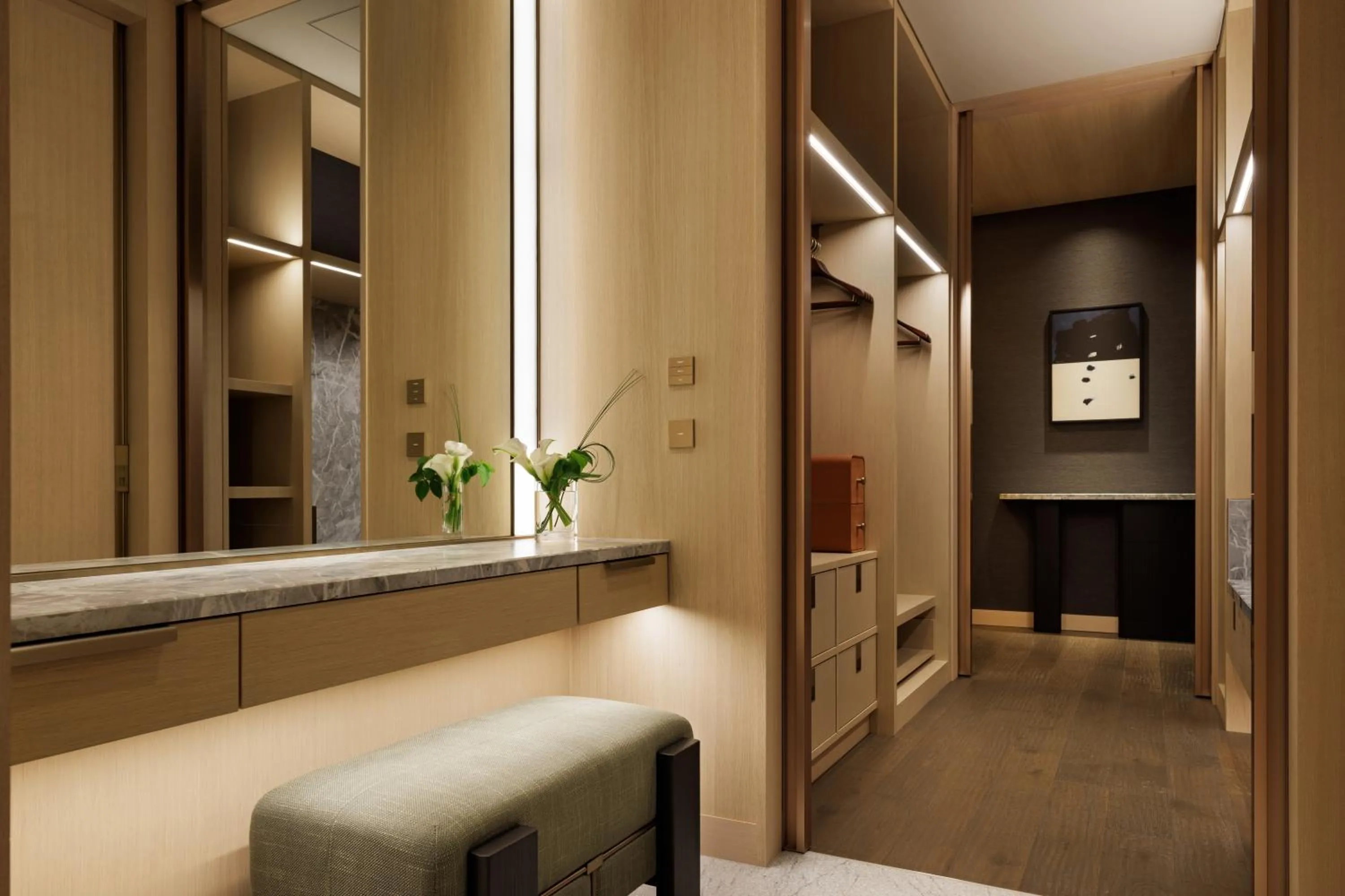 wardrobe in Fairmont Tokyo