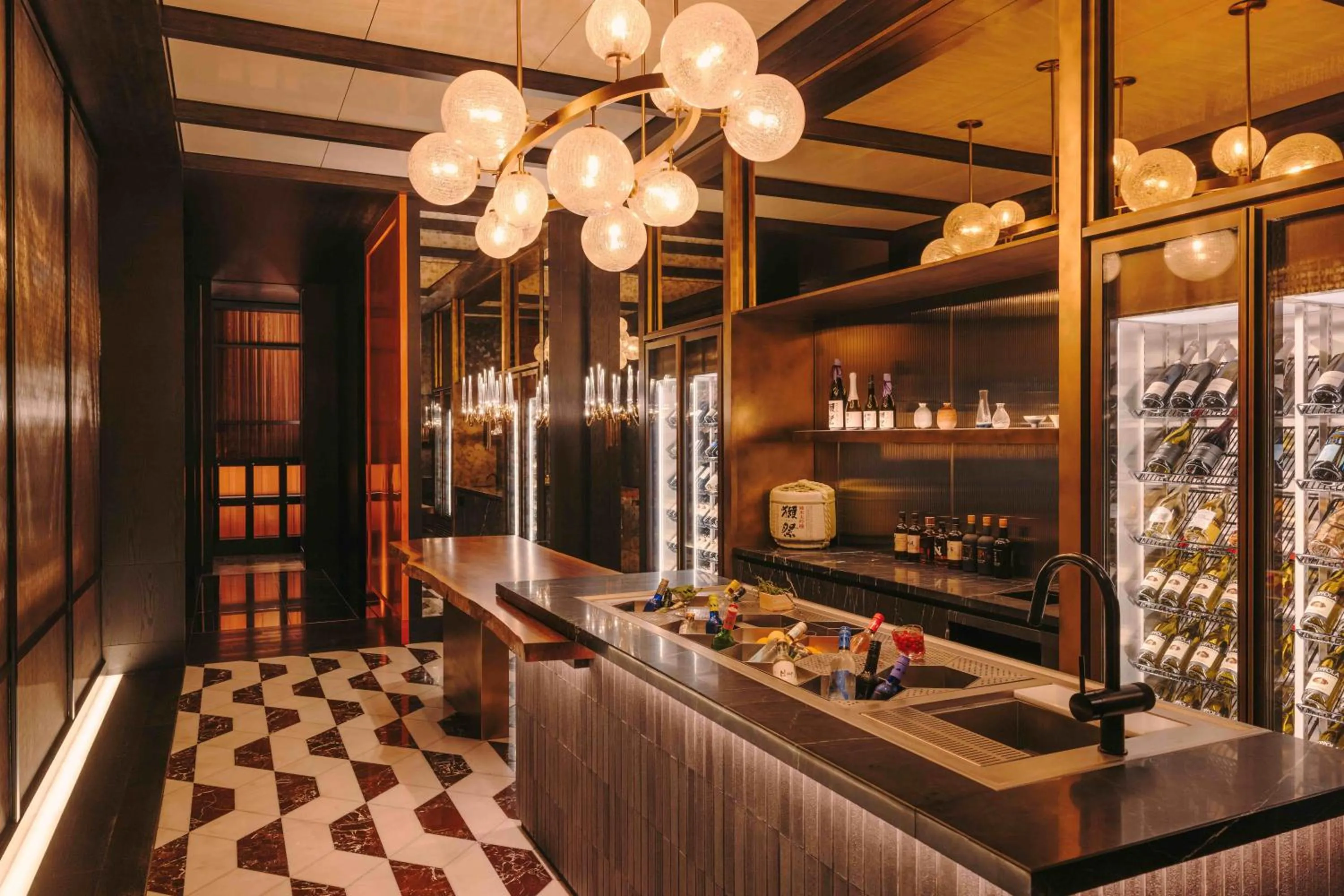 Lounge or bar in Fairmont Tokyo
