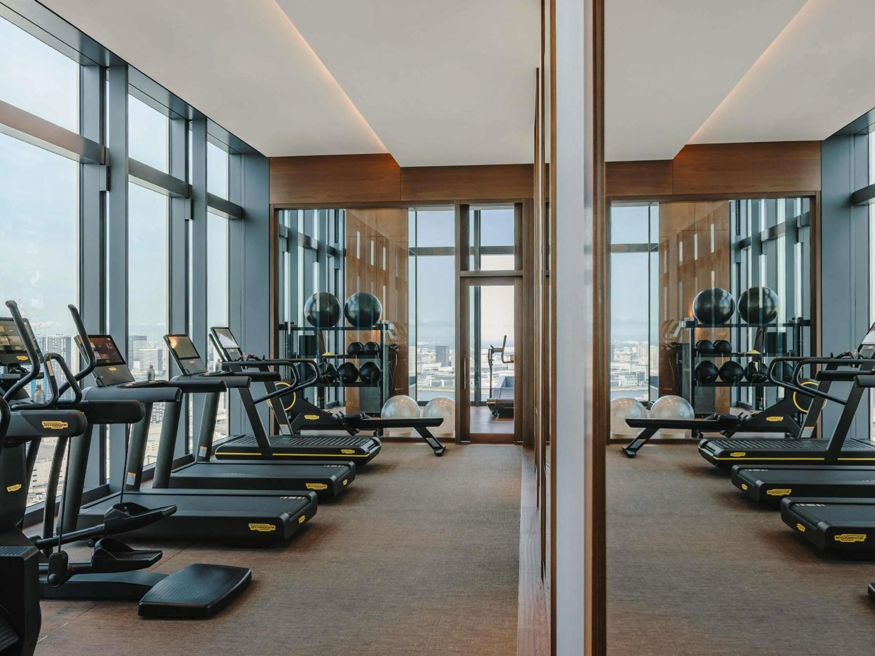 Fitness centre/facilities in Fairmont Tokyo