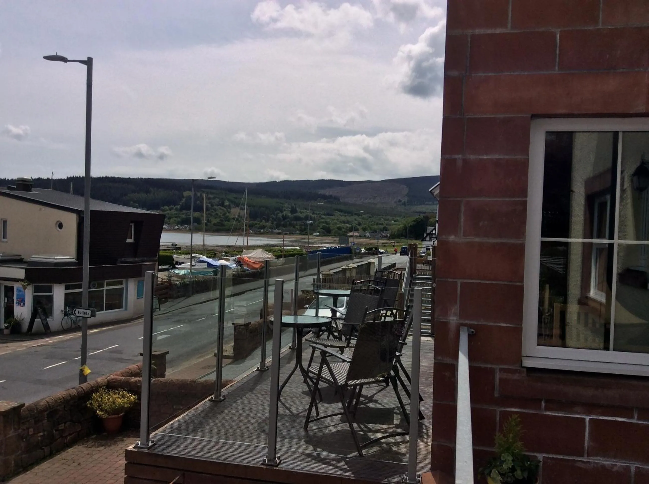 Balcony/Terrace in Stonewater House Vegan Bed and Breakfast