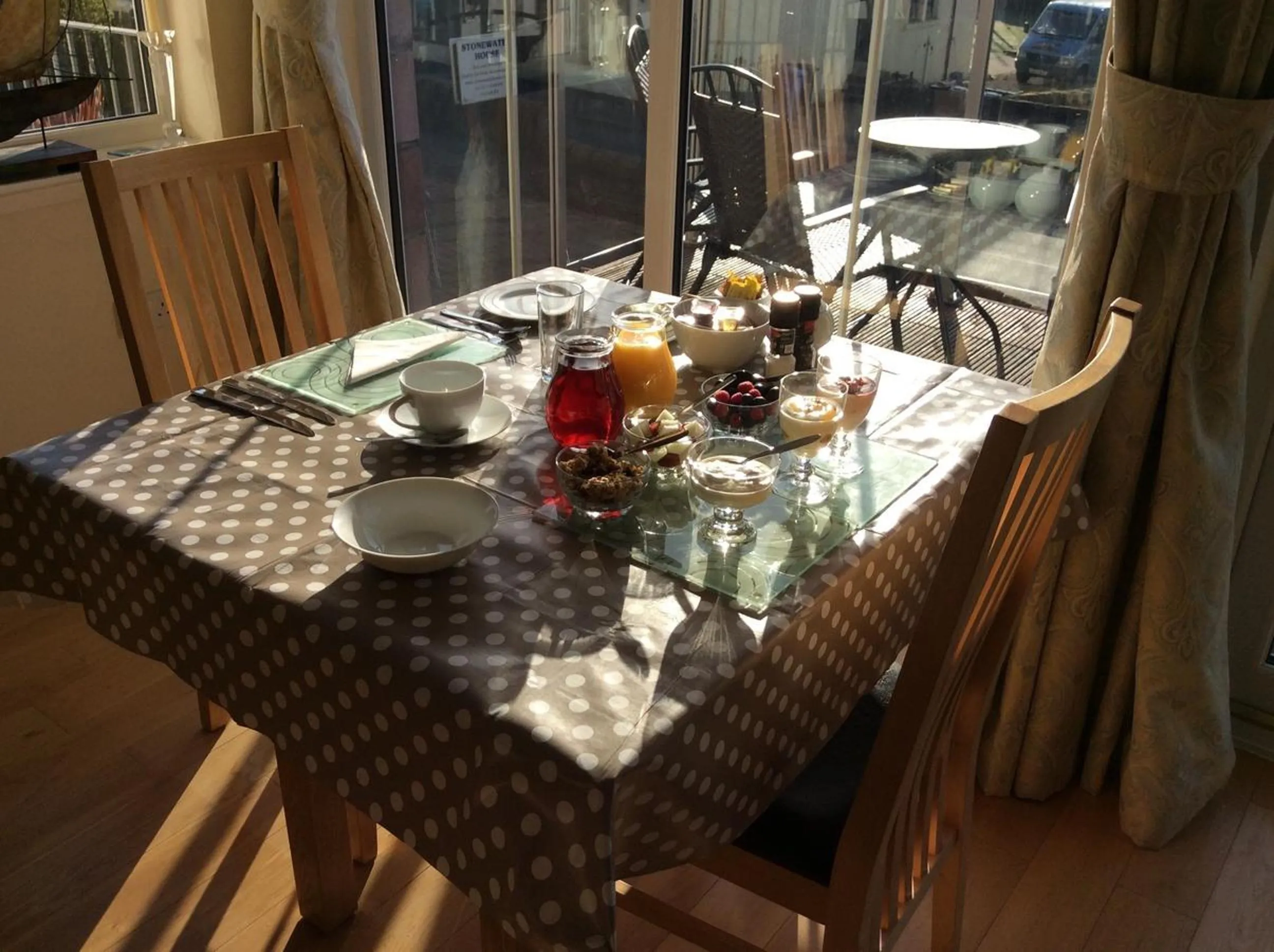 English/Irish breakfast in Stonewater House Vegan Bed and Breakfast