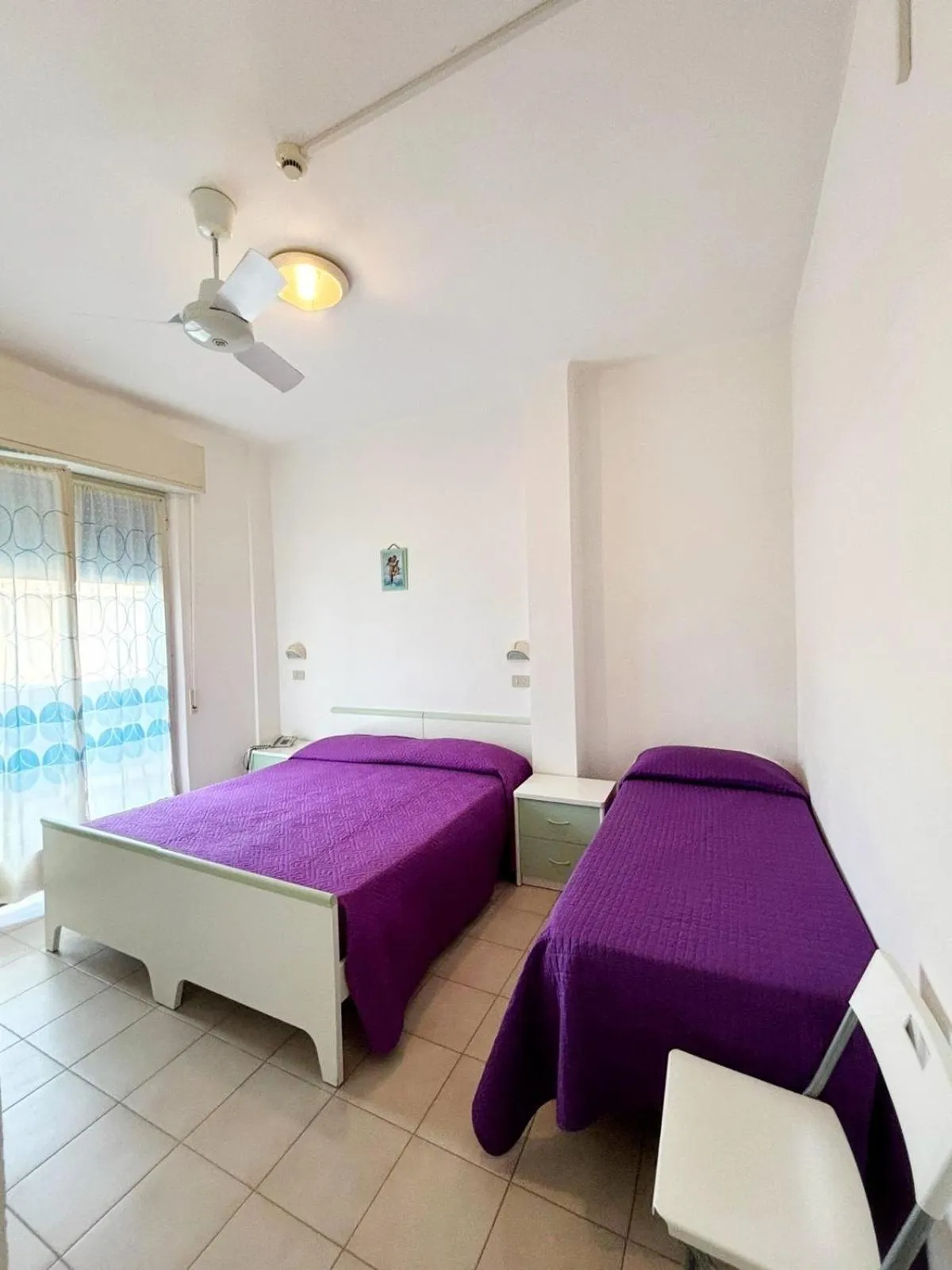 Bed in Hotel Dinarica