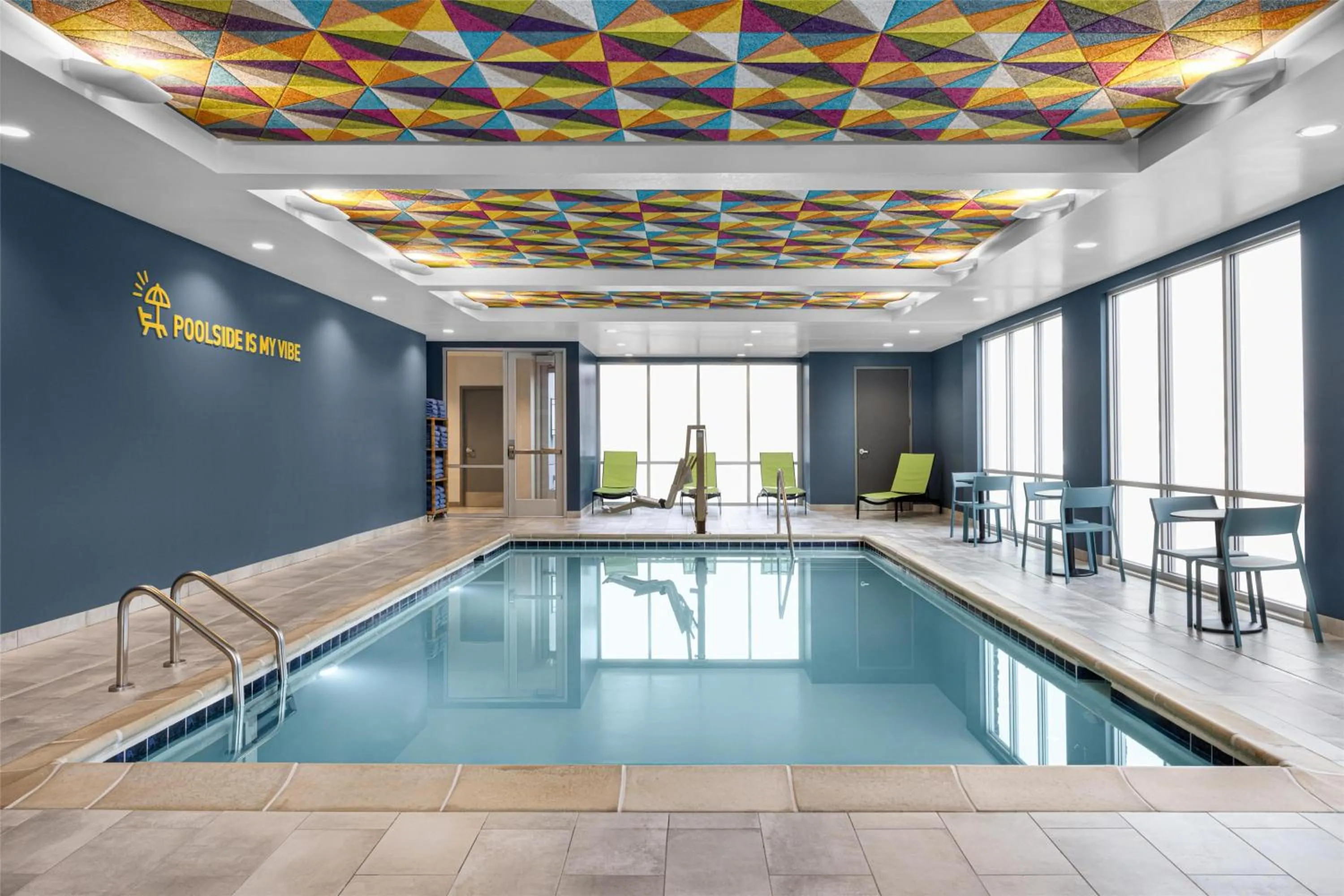 Pool view in Home2 Suites By Hilton Dry Ridge